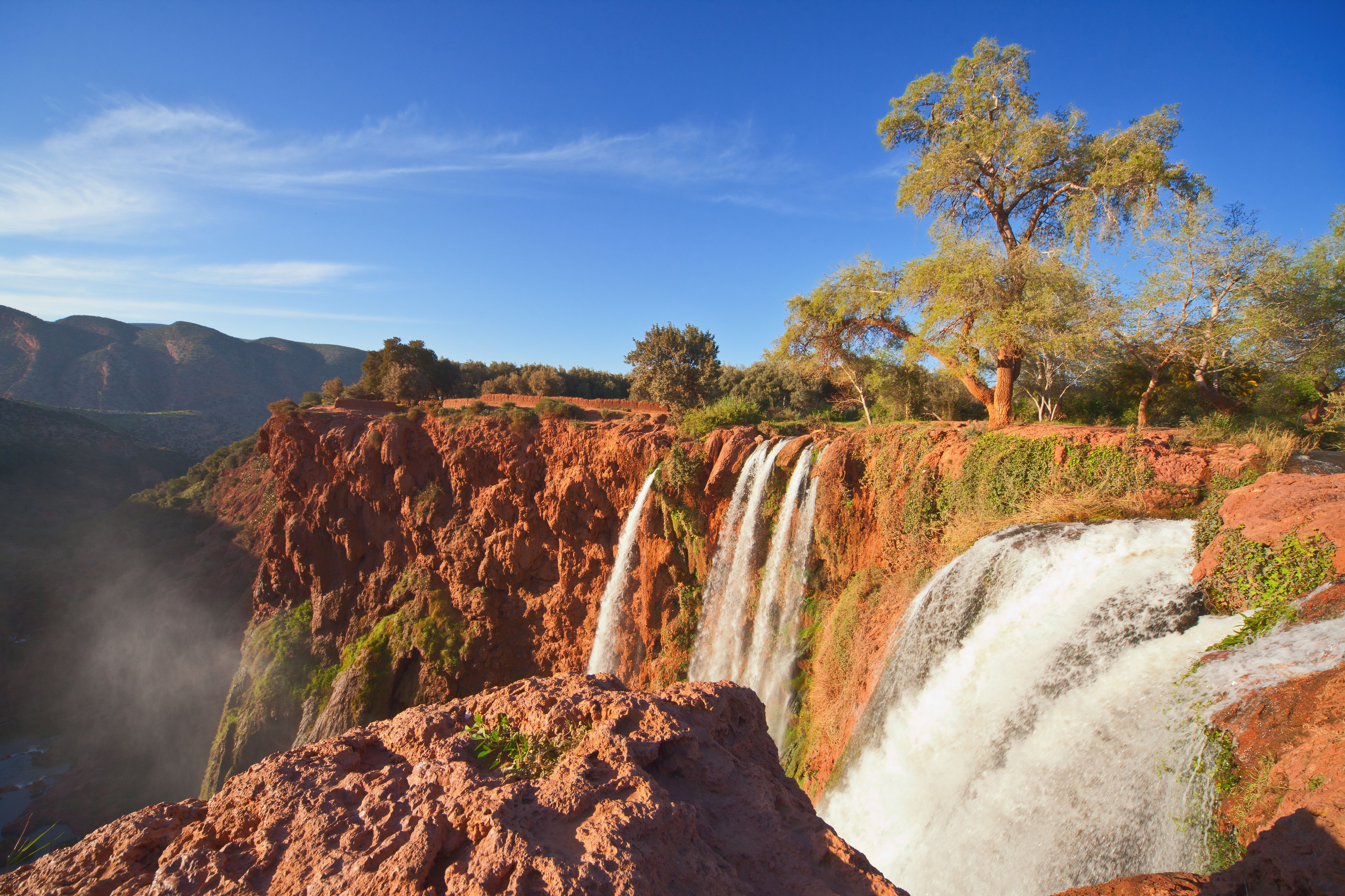 Hoher Atlas & tiefe Schluchten ab Marrakesch: Marokko Ouzoud Wasserfall