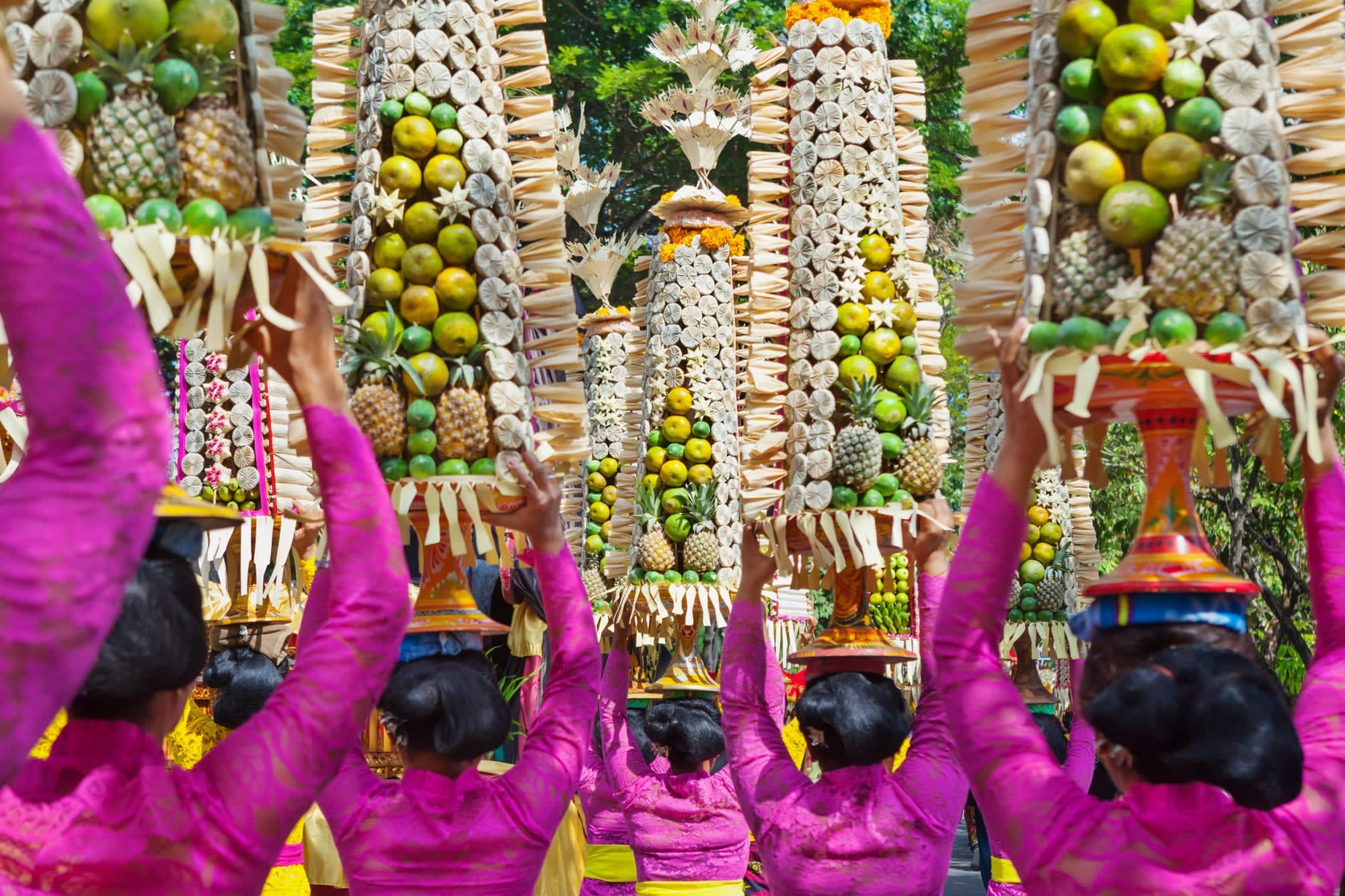 Klassisches Bali ab Süd-Bali: Indonesien Bali Prozession