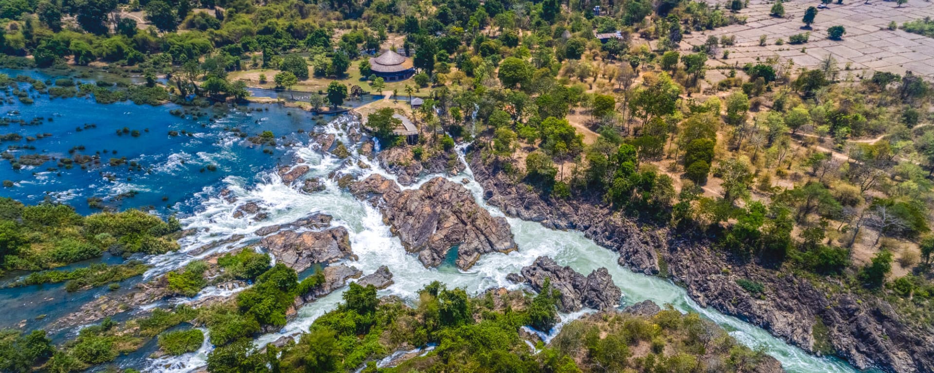 Höhepunkte Laos ab Luang Prabang: Laos Liphi Wasserfall