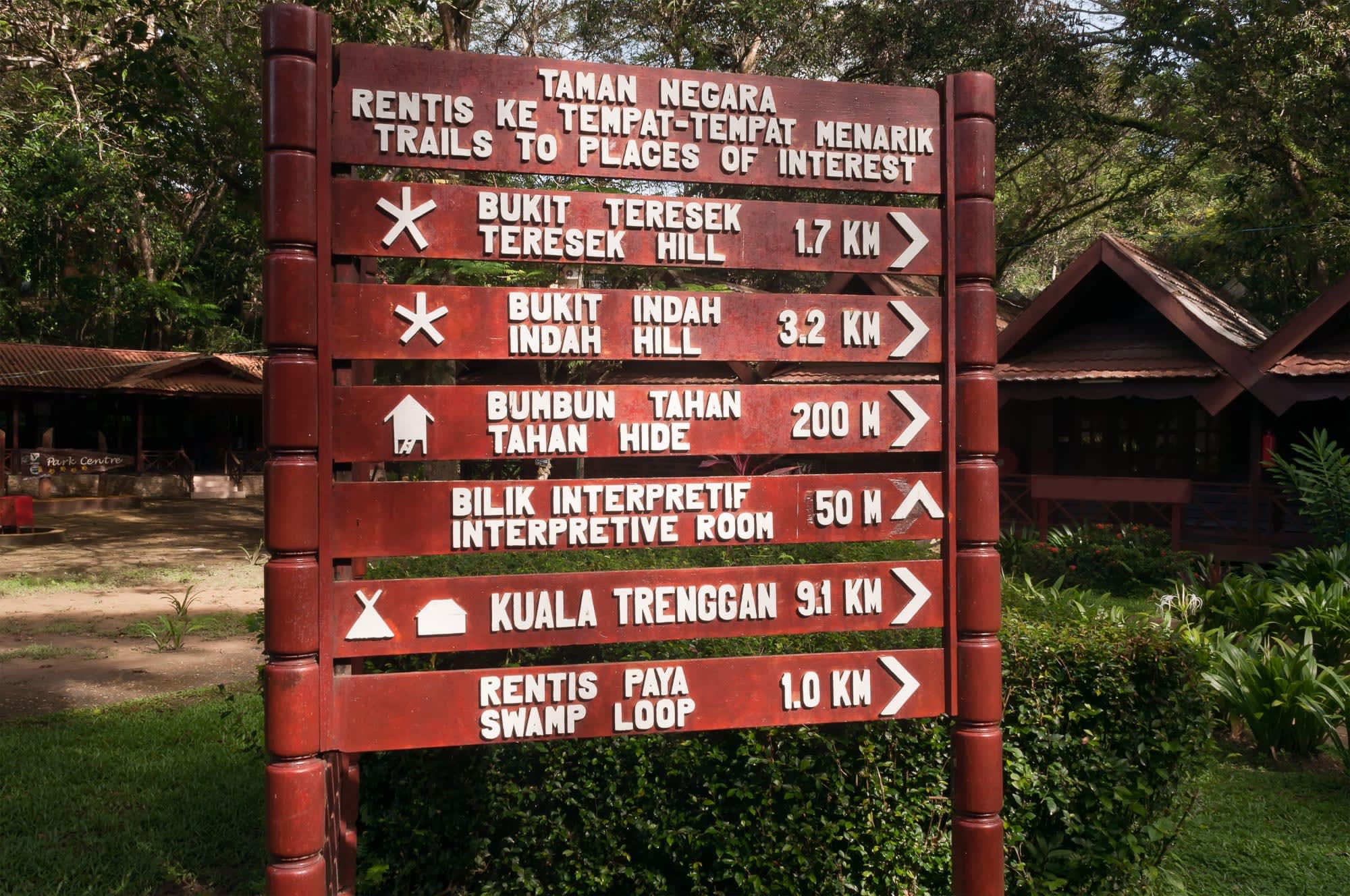 Taman Negara Kurztour ab Kuala Lumpur: Malaysia Taman Negara Nationalpark Wegweiser