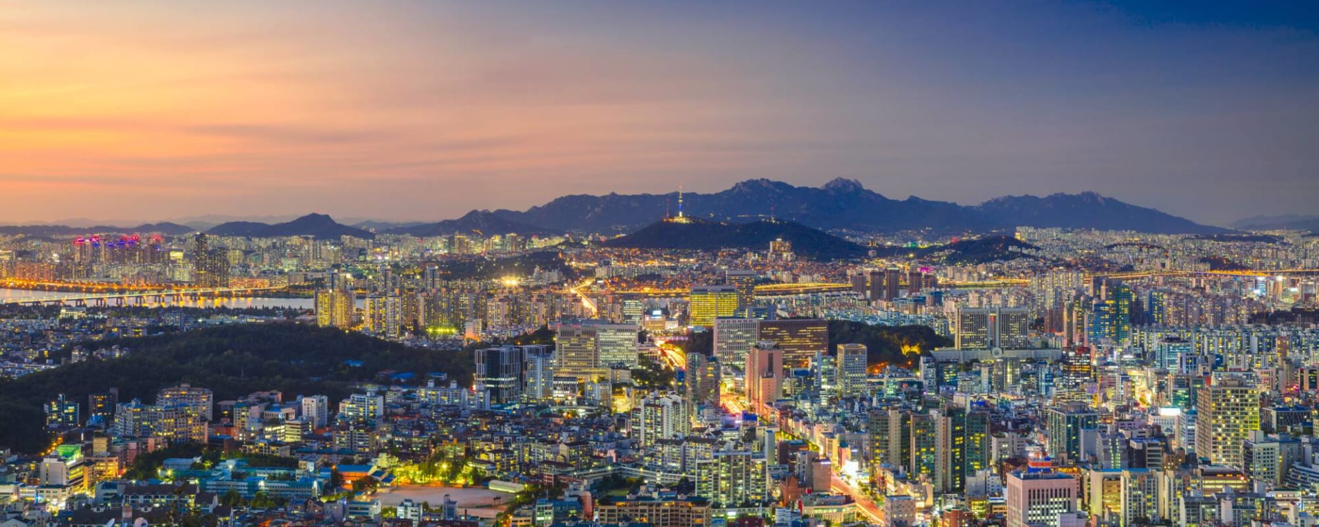 Südkorea & Japan erleben - mit Flug ab Seoul: Südkorea Seoul Panorama