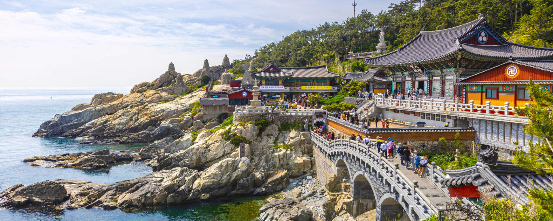 Höhepunkte im Land der Morgenstille inkl. Flug EK ab Seoul: Südkorea Busan Haedong Yonggungsa Temple