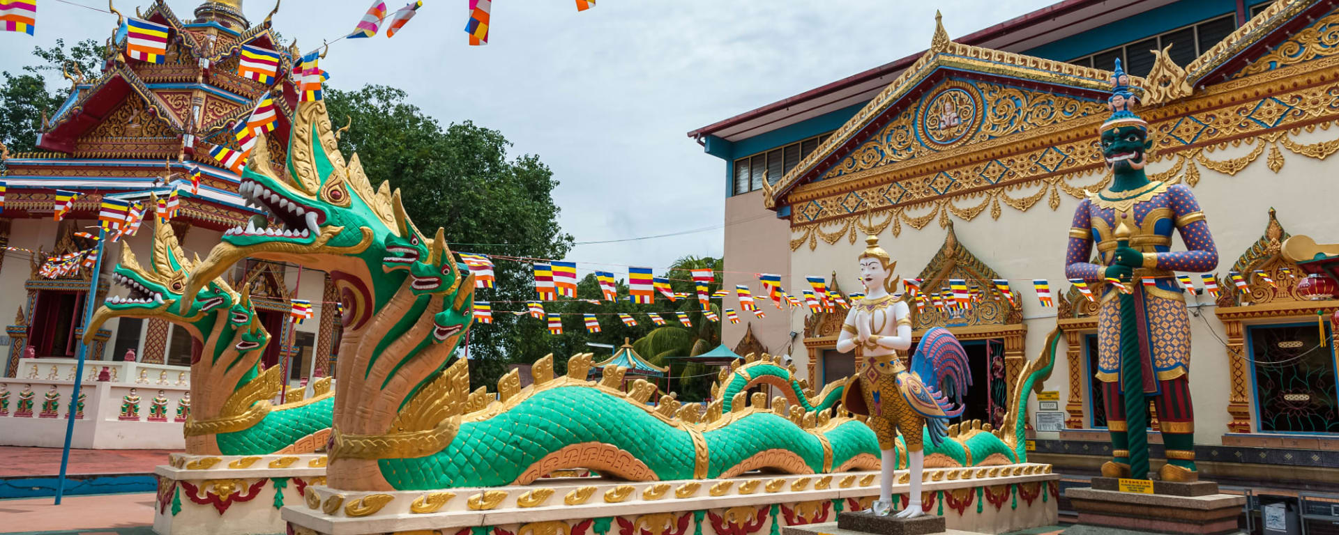 Selbstfahrertour Malaysia - Westküste ab Kuala Lumpur: Malaysia Penang Wat Chayamangskalaram