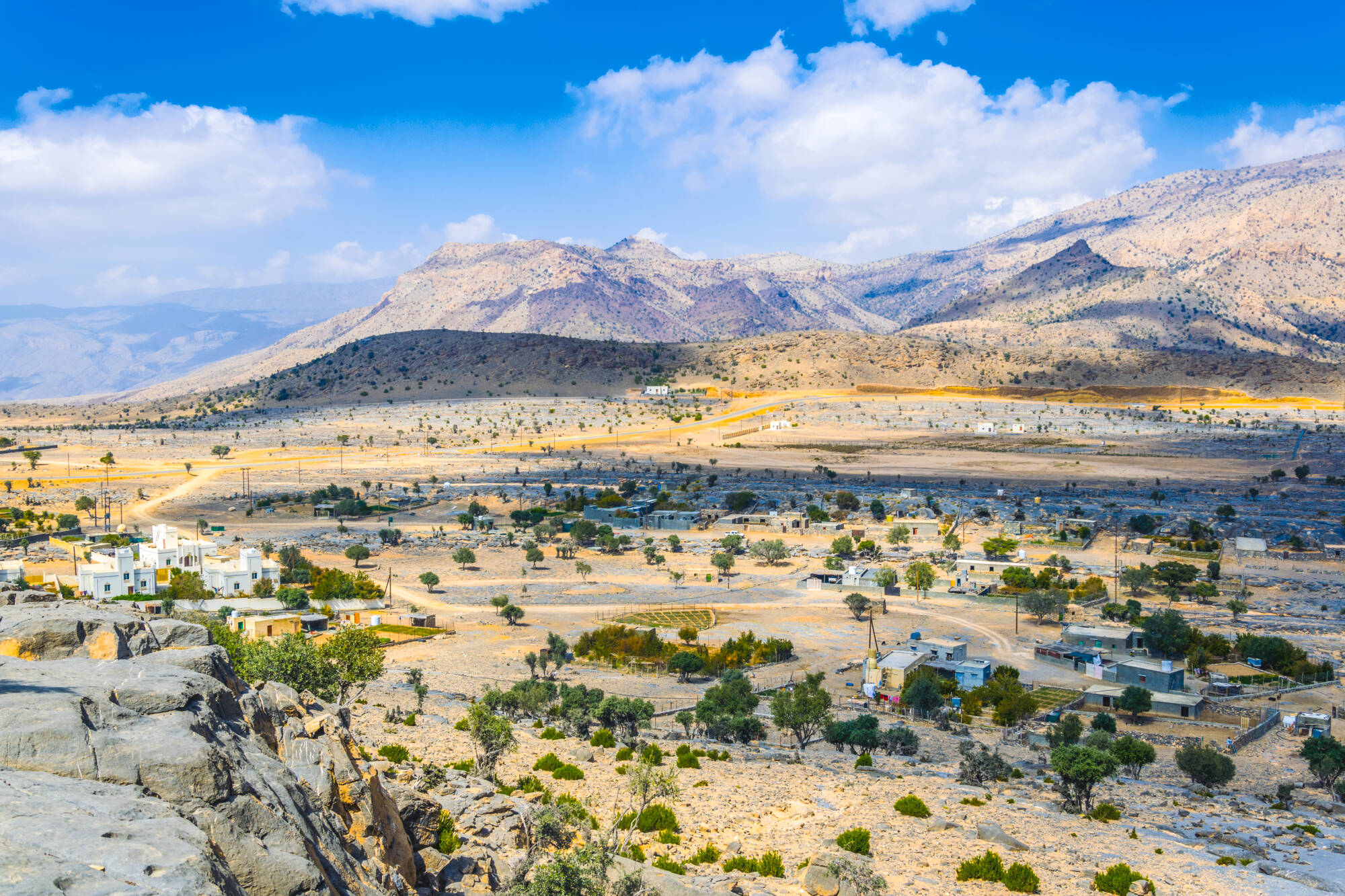 Oman Erleben ab Muscat: Oman Jebel Shams Landschaft