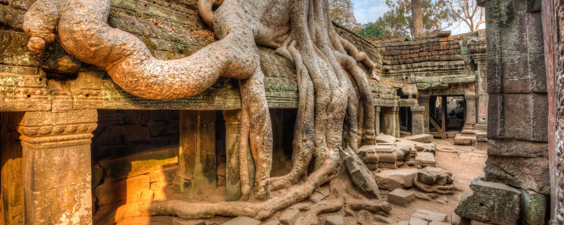 Klassisches Kambodscha ab Phnom Penh: Kambodscha Angkor Ta Prohm