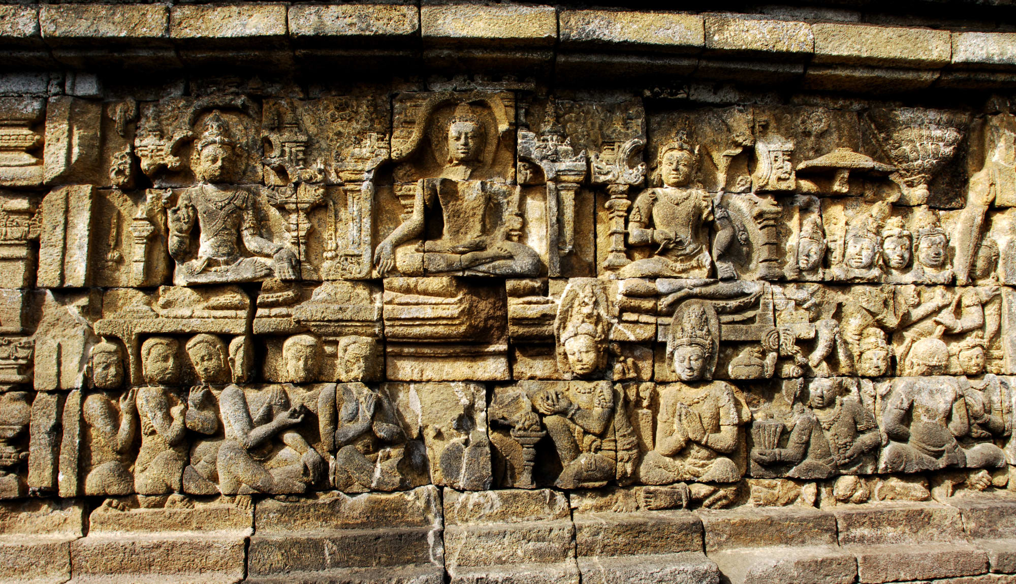 Java-Bali 5 Tage Überlandreise ab Yogyakarta und Umgebung: Indonesien Java Borobudur Detail
