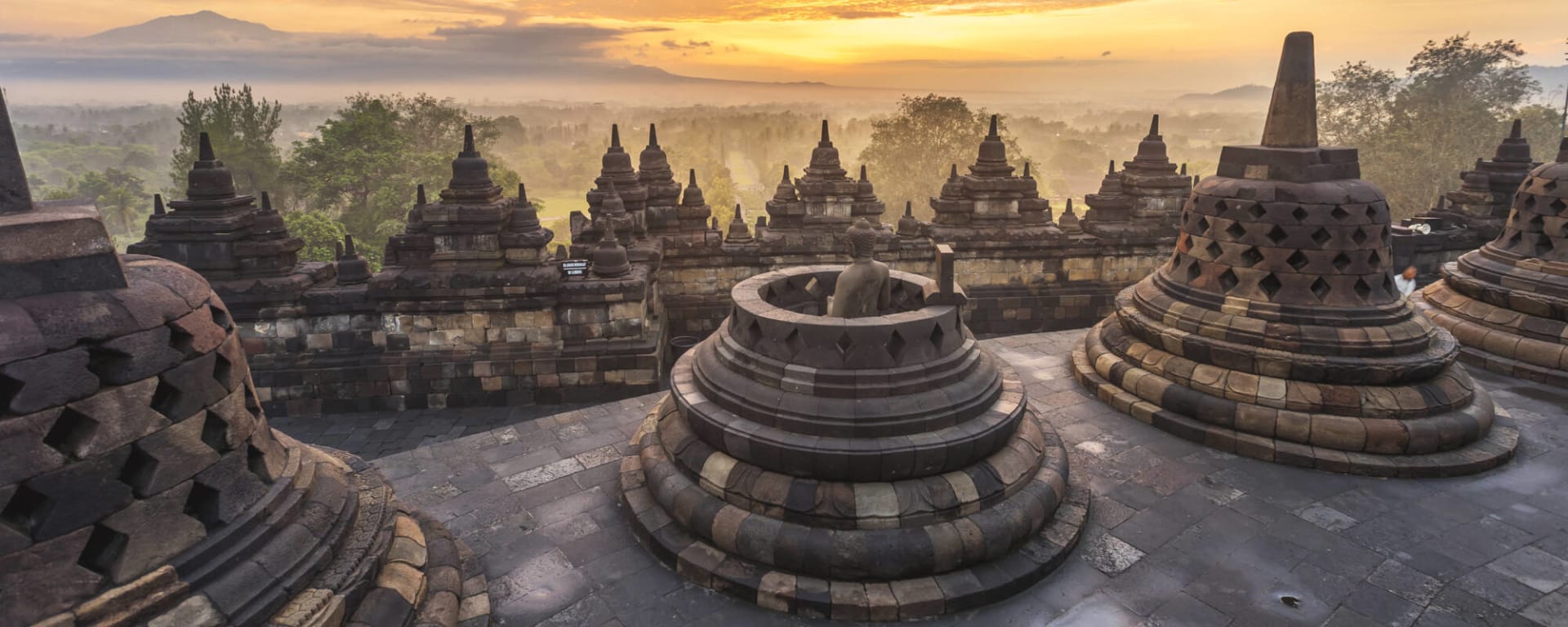 Java-Bali 5 Tage Überlandreise ab Yogyakarta und Umgebung: Indonesien Java Borobudur