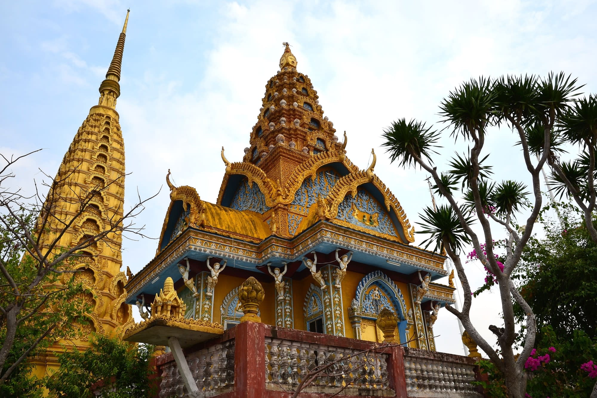 Battambang, die Reiskammer ab Siem Reap: Kambodscha Phnom Sampeau bei Battambang