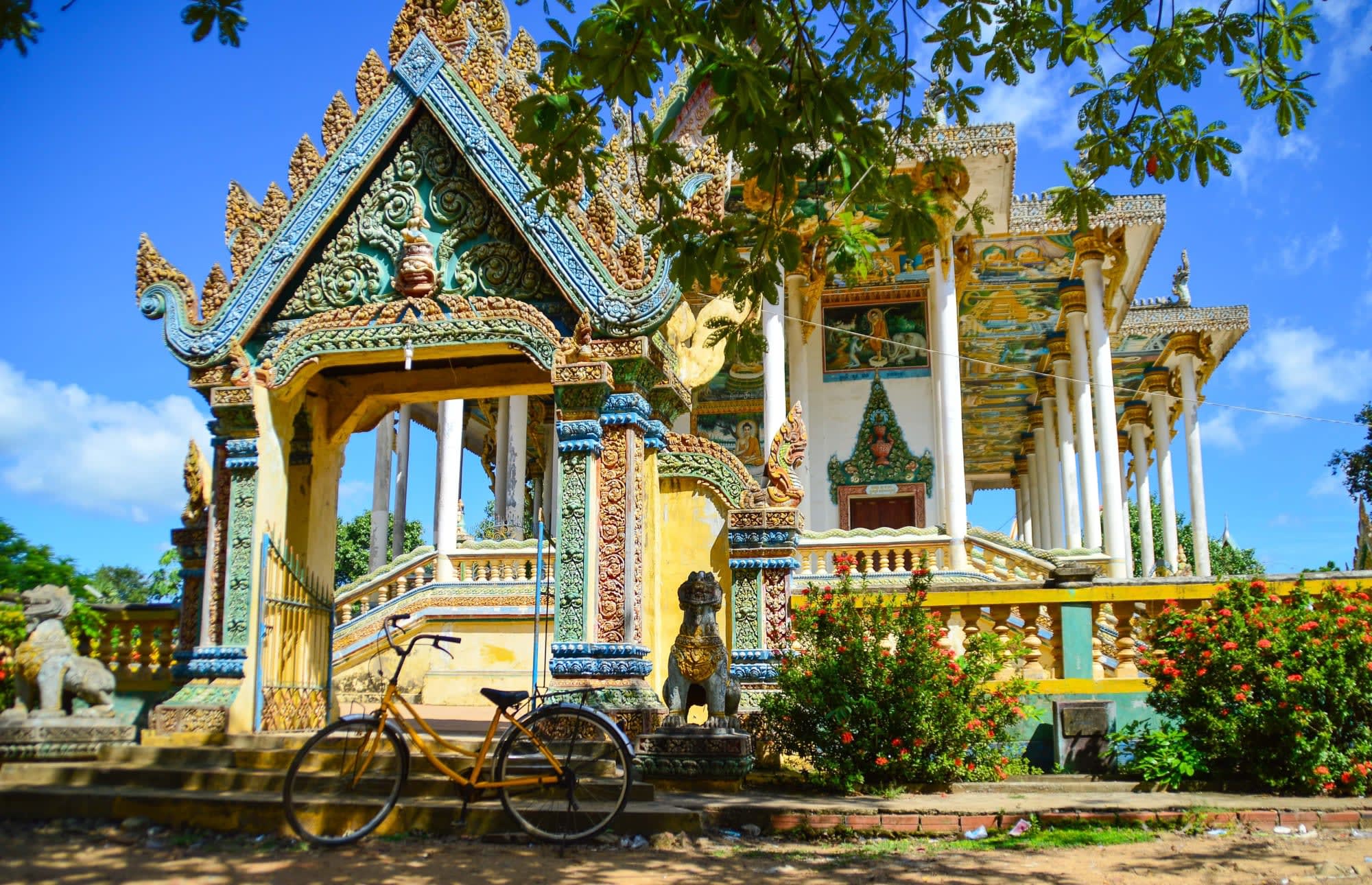 Höhepunkte Kambodschas ab Phnom Penh: Kambodscha Battambang Wat Ek Phnom