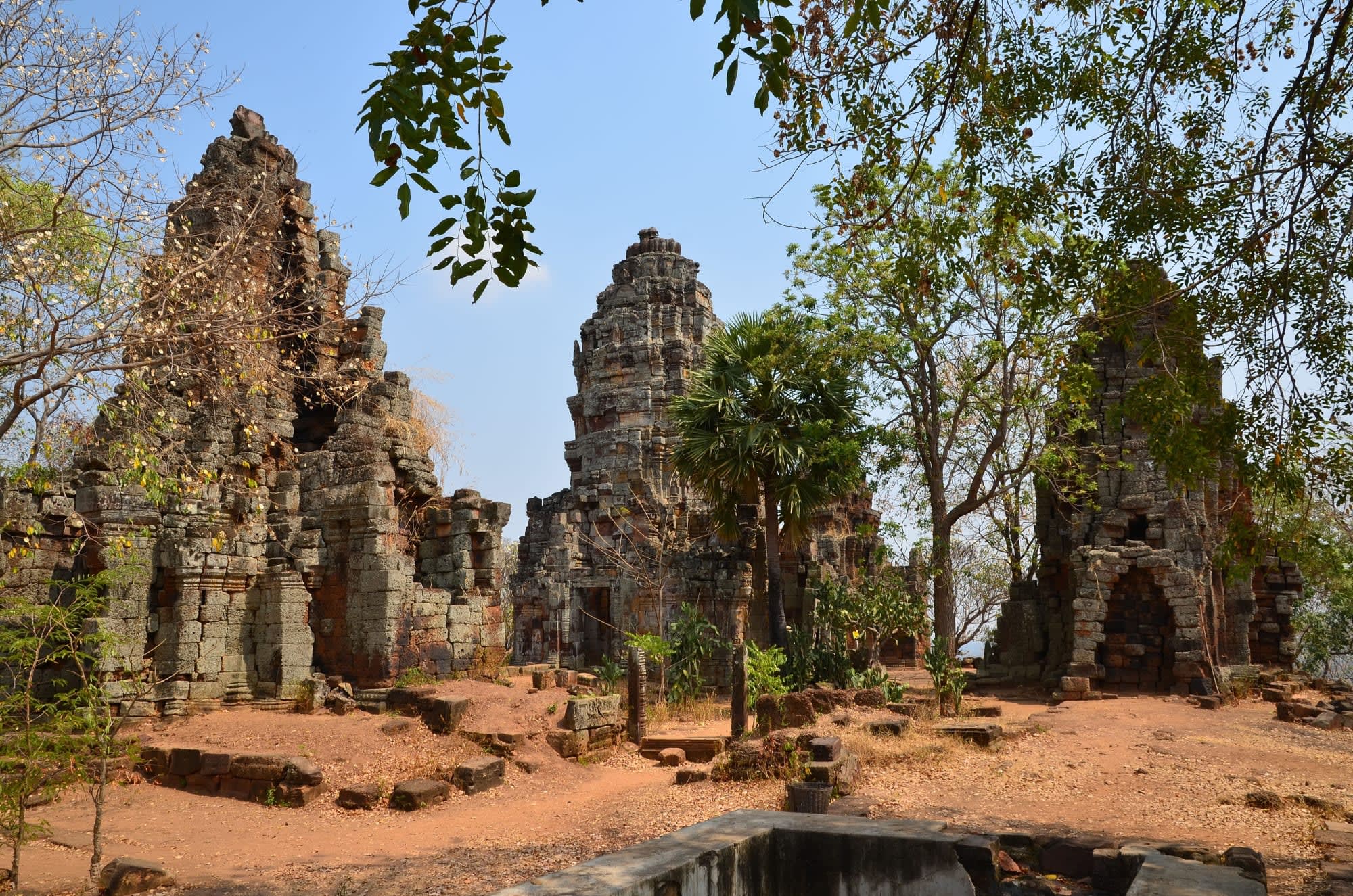 Battambang, die Reiskammer ab Siem Reap: Kambodscha Phnom Banan bei Battambang