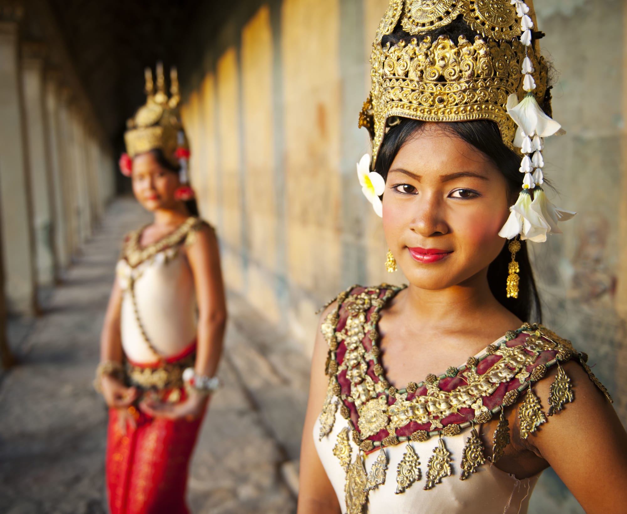 Höhepunkte Kambodschas ab Phnom Penh: Kambodscha Apsara Tänzerinnen