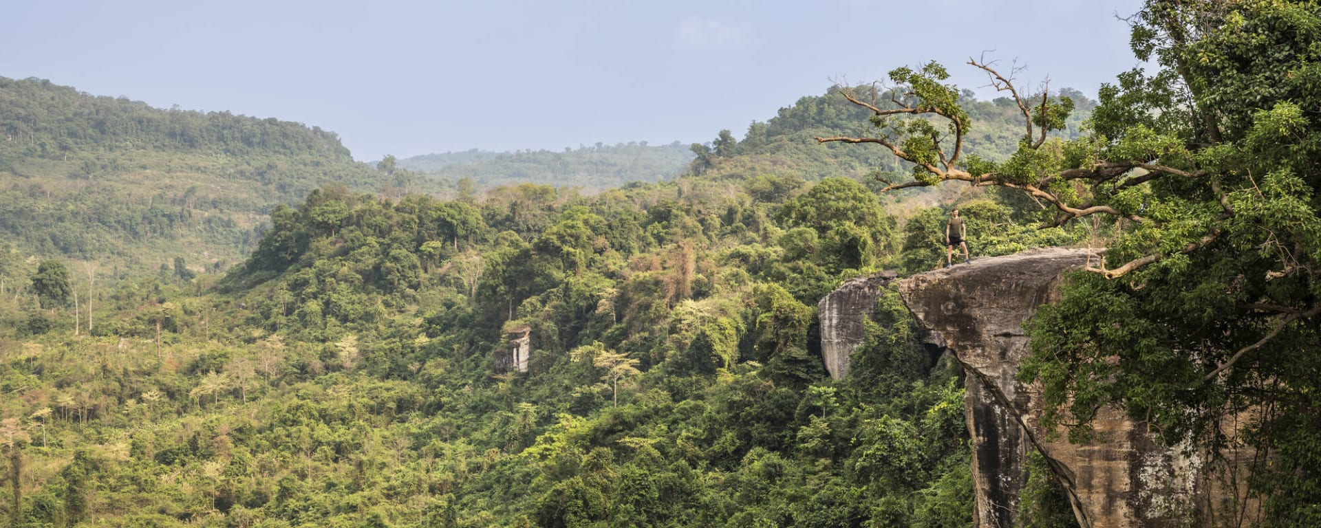 Soft Adventure Angkor ab Siem Reap: Kambodscha Phnom Kulen Poeng Ta Kho Felsen