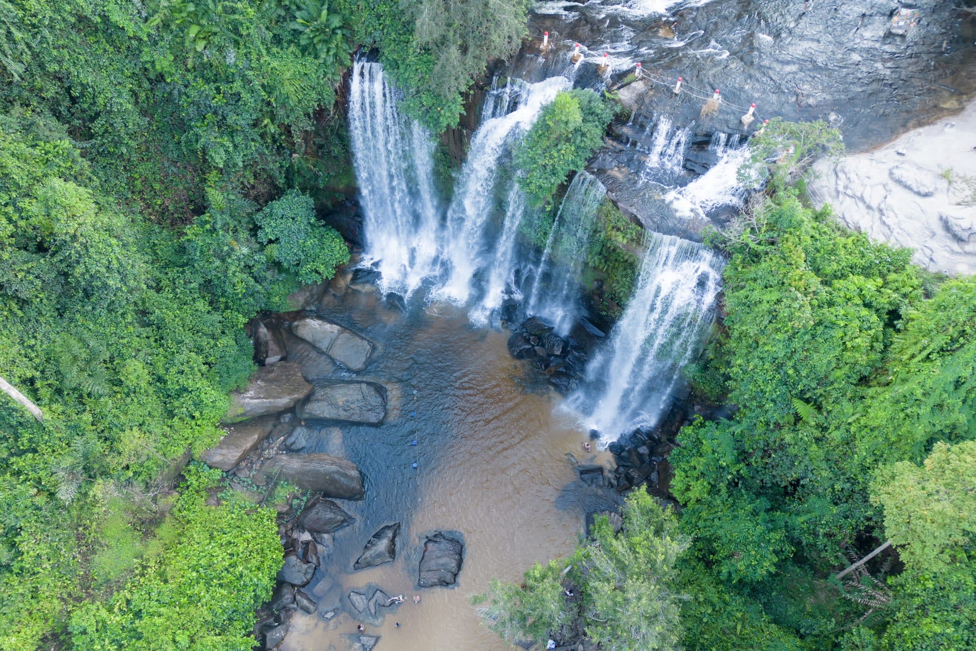 Soft Adventure Angkor ab Siem Reap: Kambodscha Phnom Kulen Wasserfall
