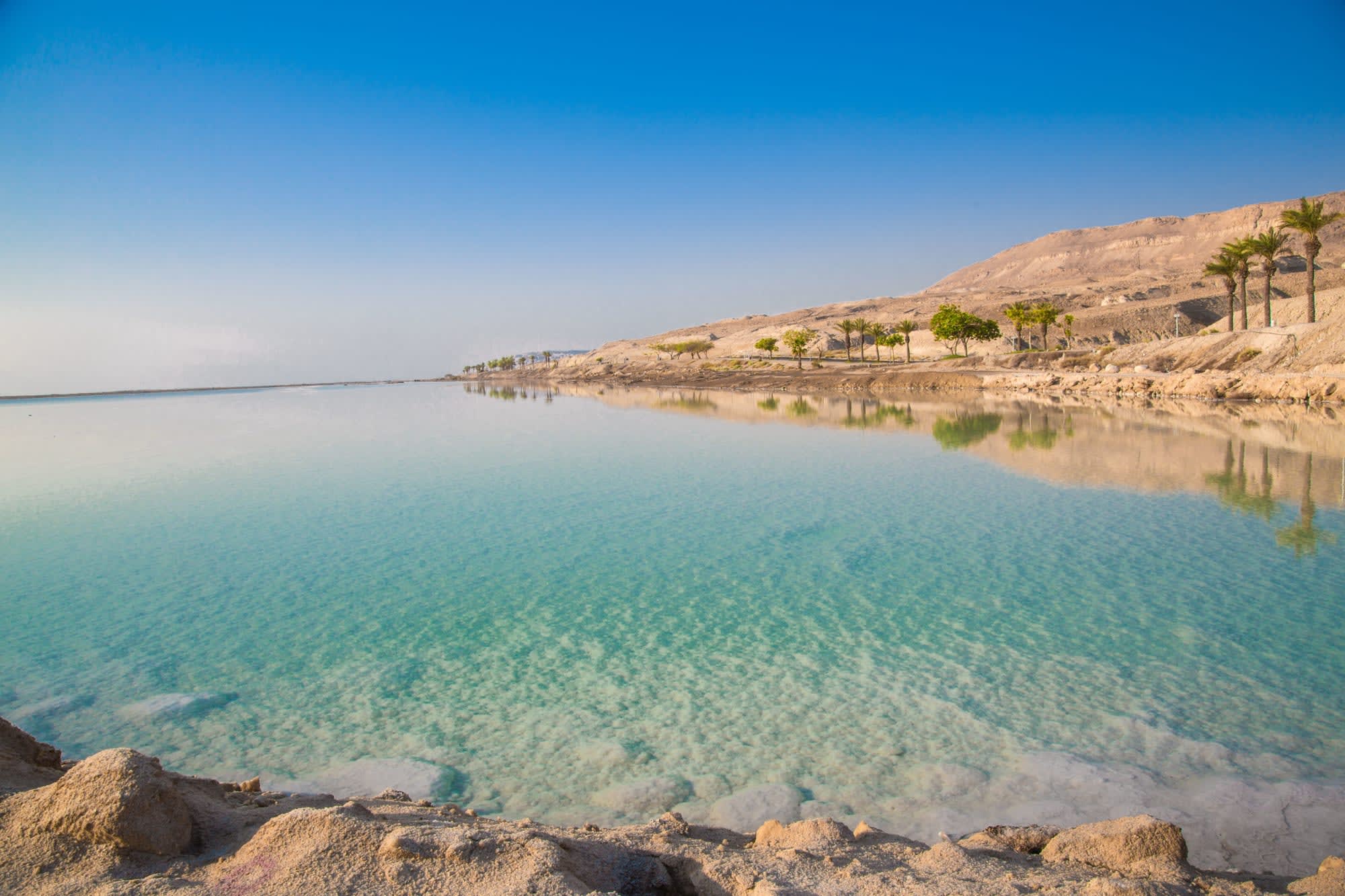 Klassisches Jordanien ab Amman: Jordanien Totes Meer Ufer