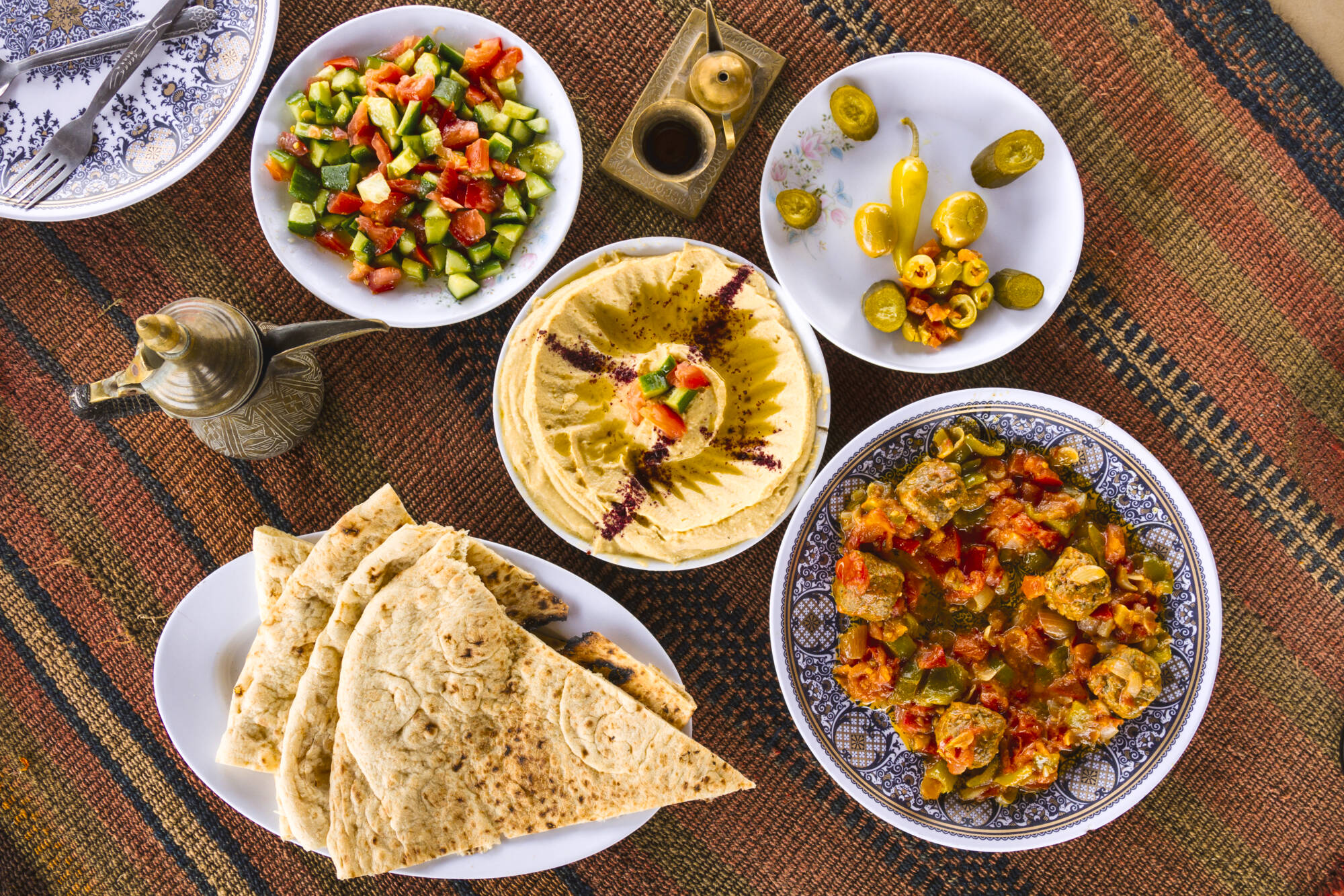 Klassisches Jordanien ab Amman: Jordanien Speisen