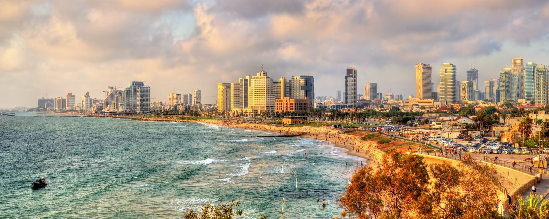 Israel - Ein Land, zwei Völker ab Tel Aviv: Israel Tel Aviv Stadtansicht