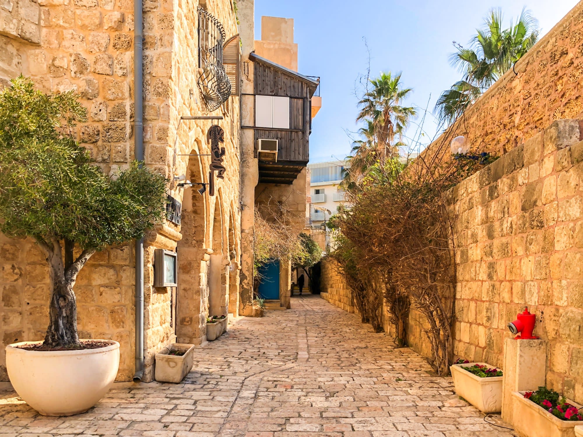 Israel - Ein Land, zwei Völker ab Tel Aviv: Israel Jaffa Gasse