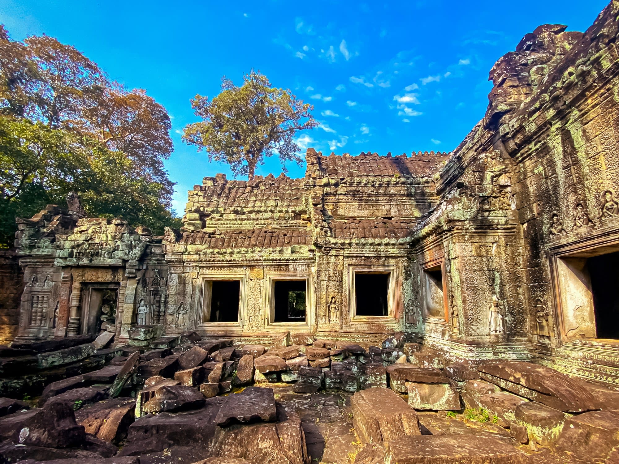 Überland von Phnom Penh nach Angkor: Kambodscha Kampong Svay Preah Khan