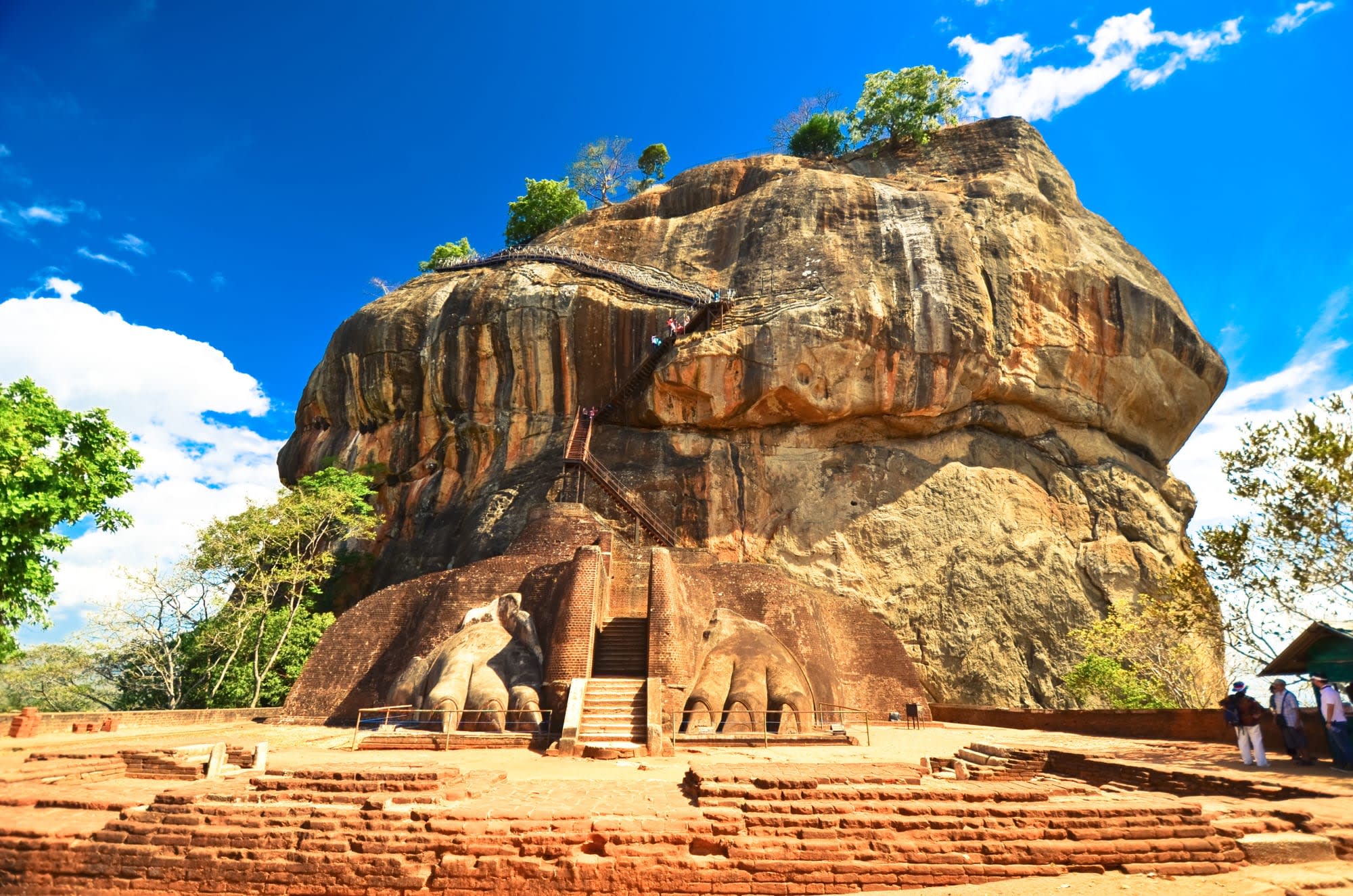 Höhepunkte Sri Lankas ab Colombo: Sri Lanka Sigiriya Lion Rock