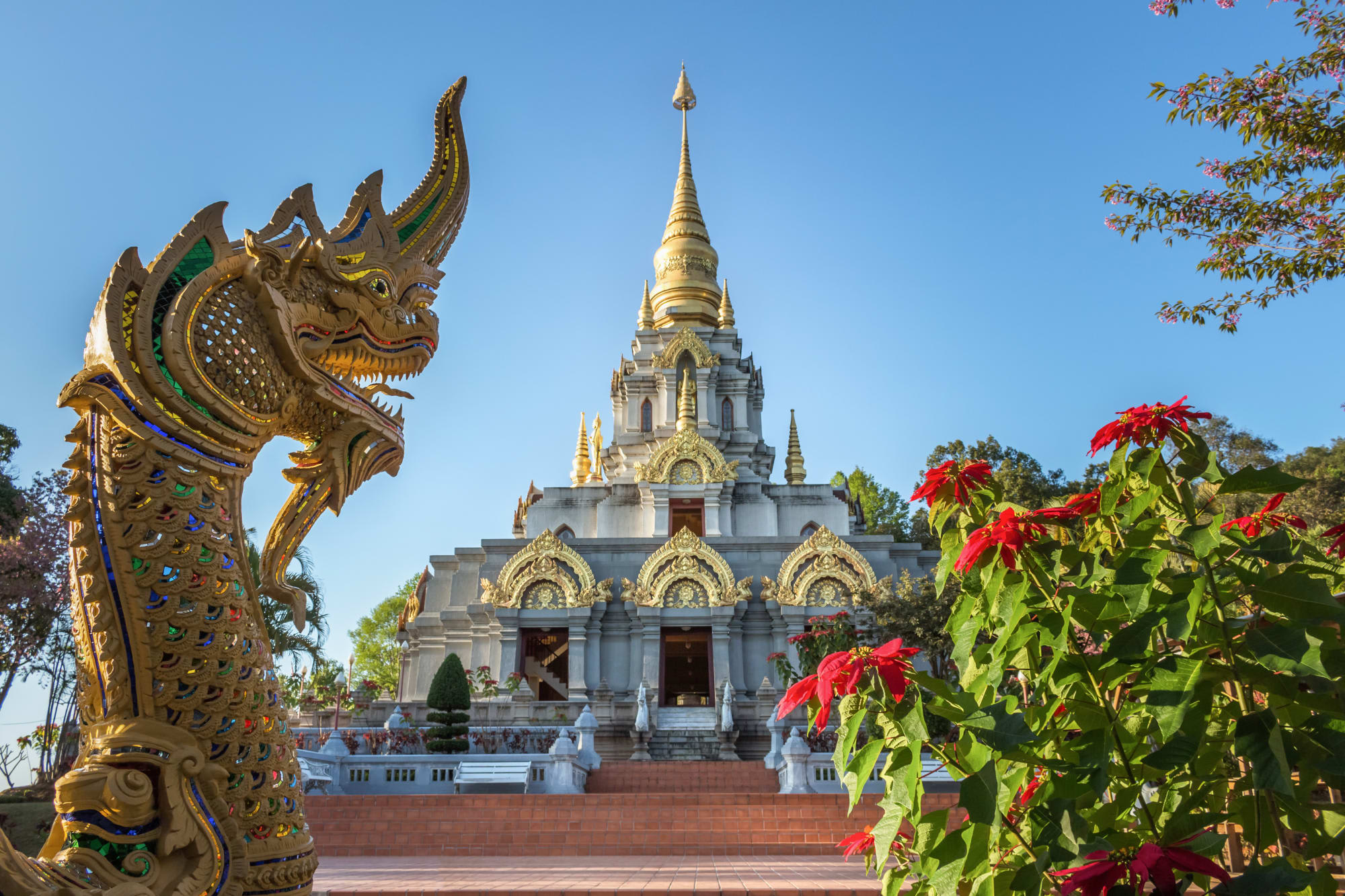 Das Goldene Dreieck ab Chiang Mai: Thailand Santi Khiri