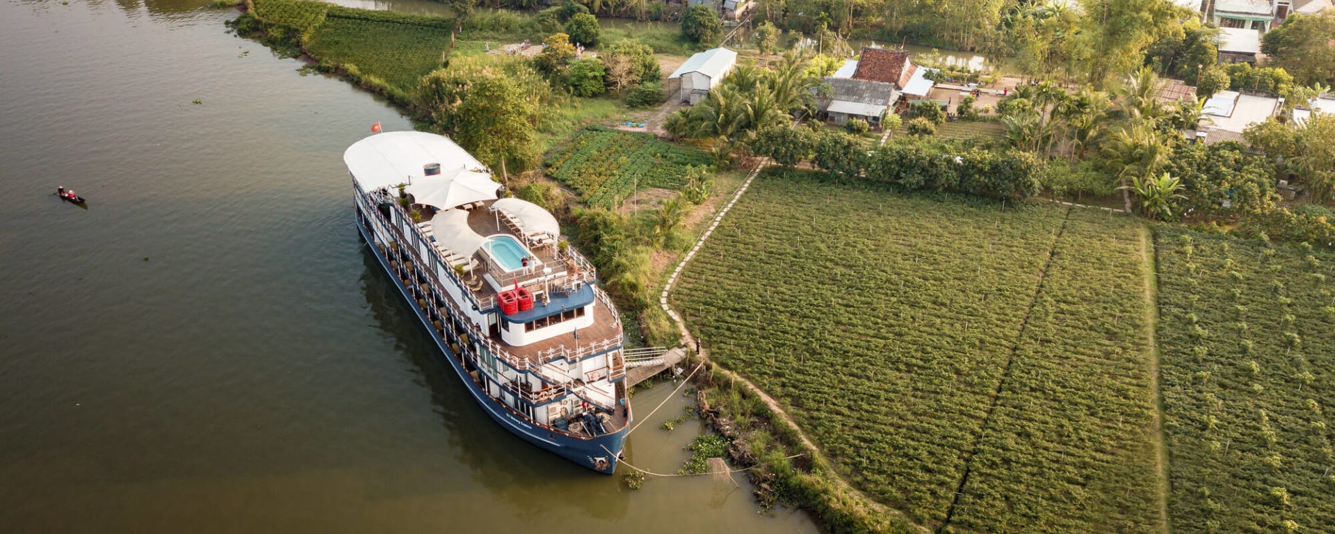 Den Mekong erleben mit Heritage Line, SGN-REP 8T/7N ab Saigon: Heritage Line Jayavarman