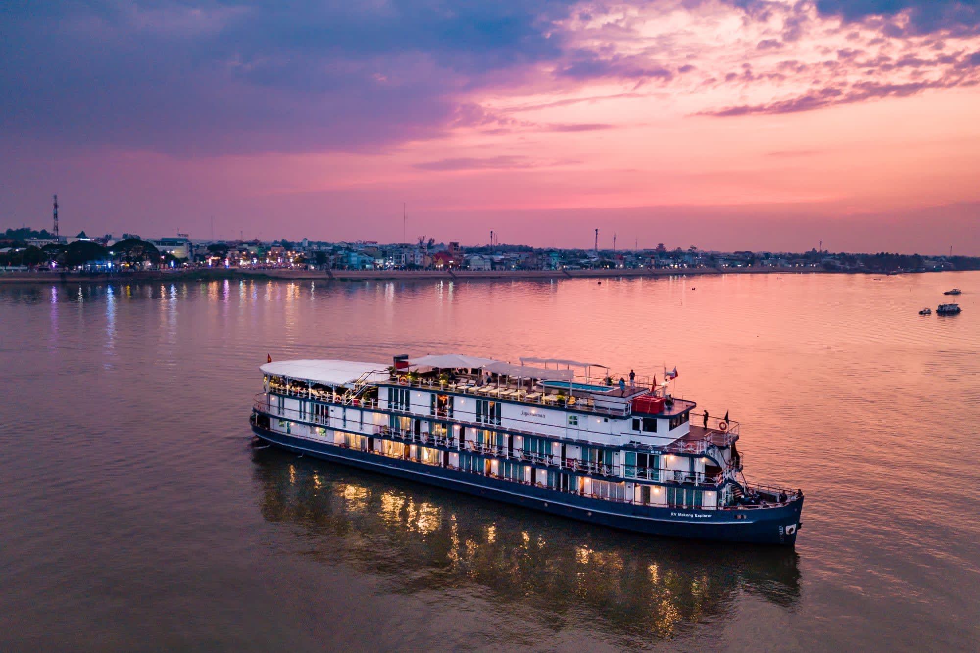 Den Mekong erleben mit Heritage Line, SGN-REP 8T/7N ab Saigon: Heritage Line Jayavarman