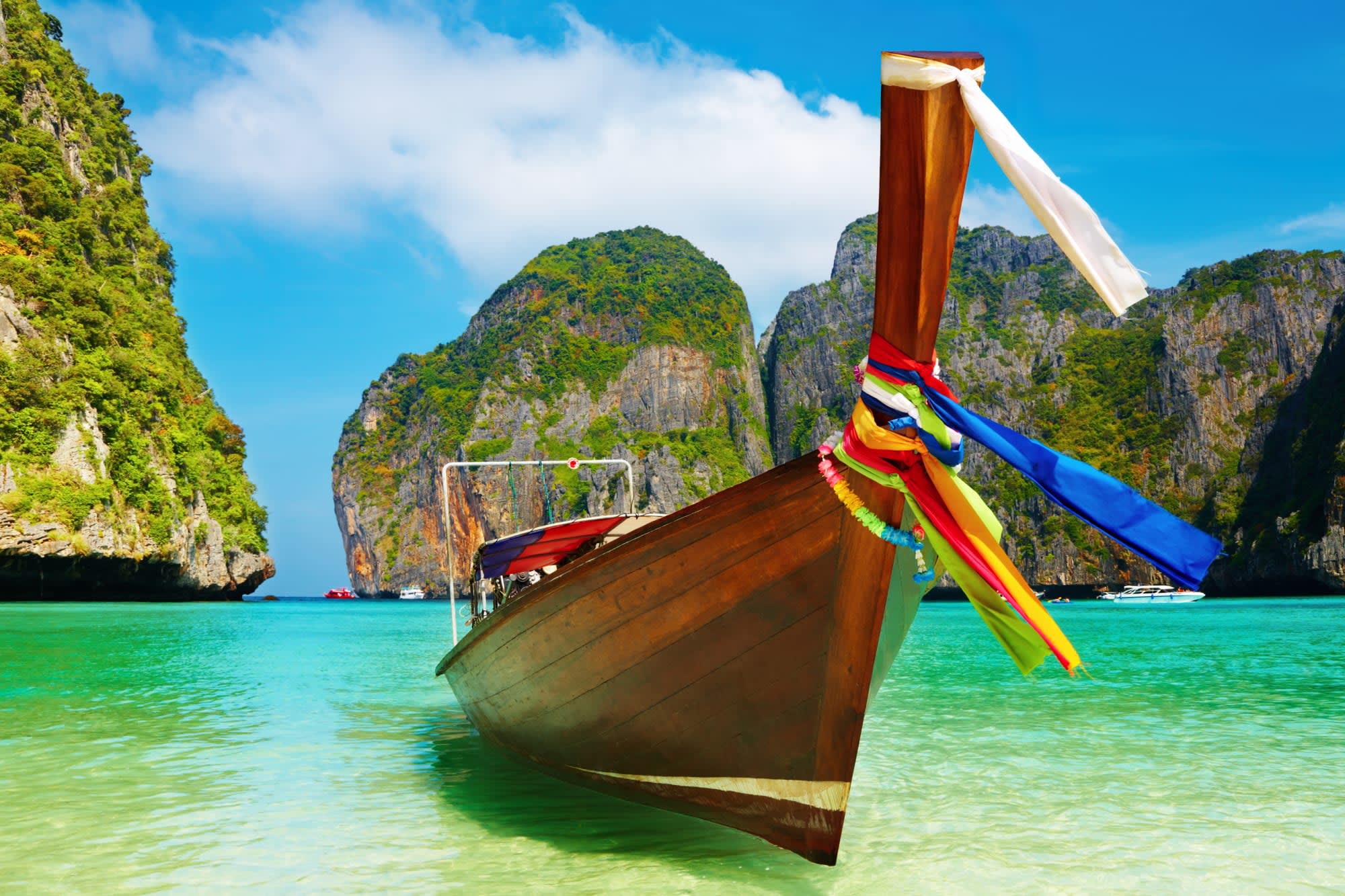 Inselhüpfen Südthailand ab Krabi: Thailand Longtailboot