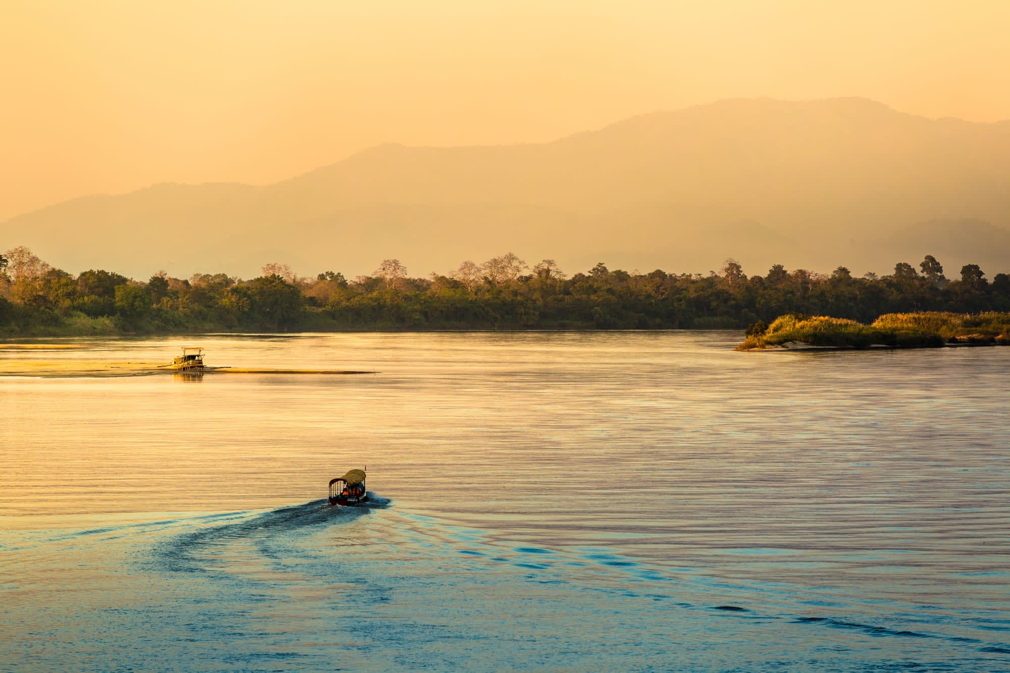 Von Nord-Thailand nach Laos auf dem Mekong ab Chiang Mai: Thailand Goldenes Dreieck