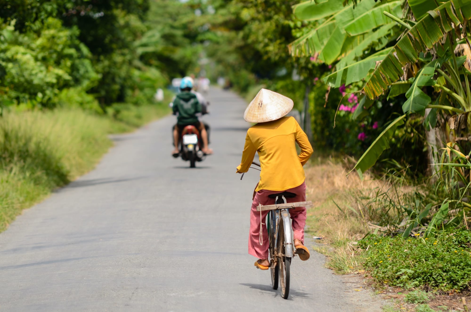 Überland durch das Mekong Delta, SGN-PNH ab Saigon: Vietnam Fahrrad