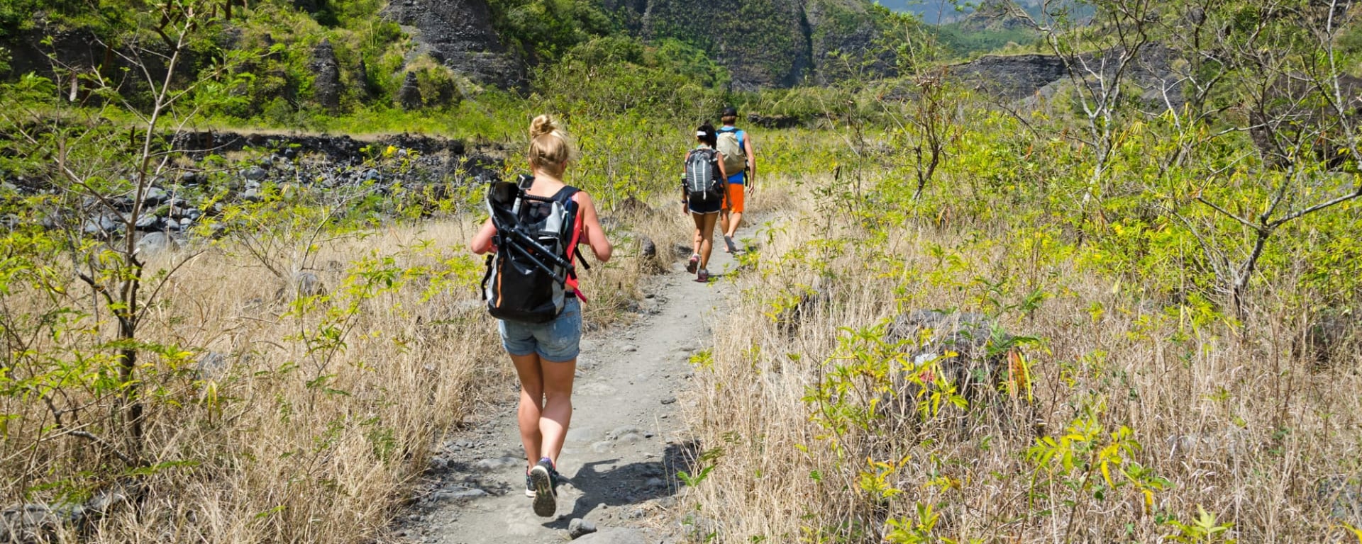 Trekking Tour La Réunion ab Küstenregion: Reunion Trekking Tour