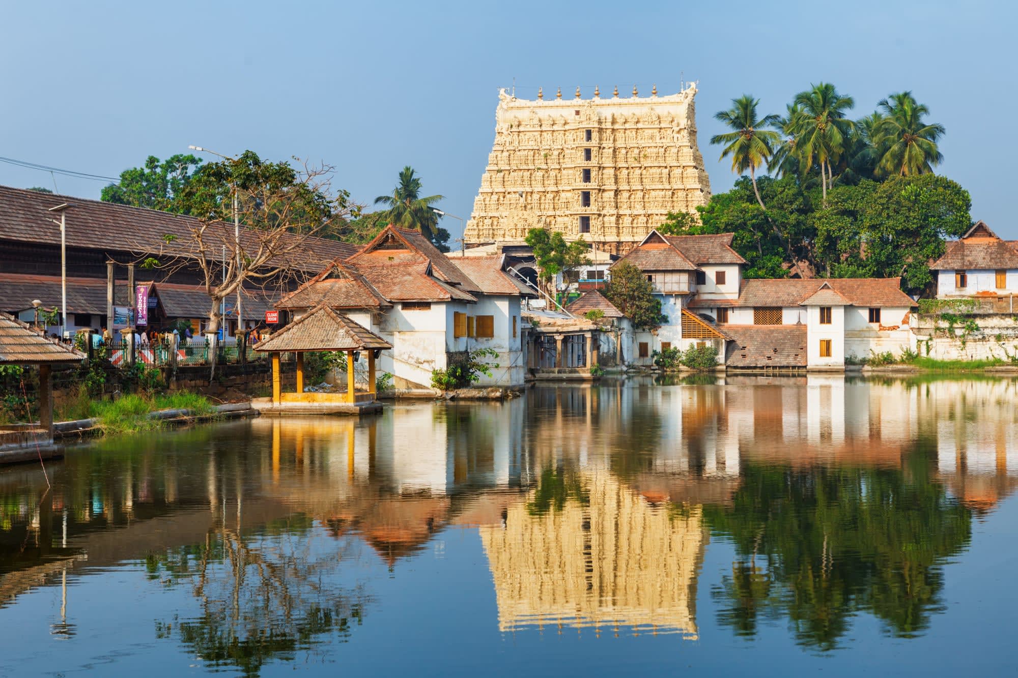 Juwelen Südindiens ab Kerala | Malabarküste | Kochi: Indien Kerala Thiruvananthapuram Padmanabhaswarmy Tempel