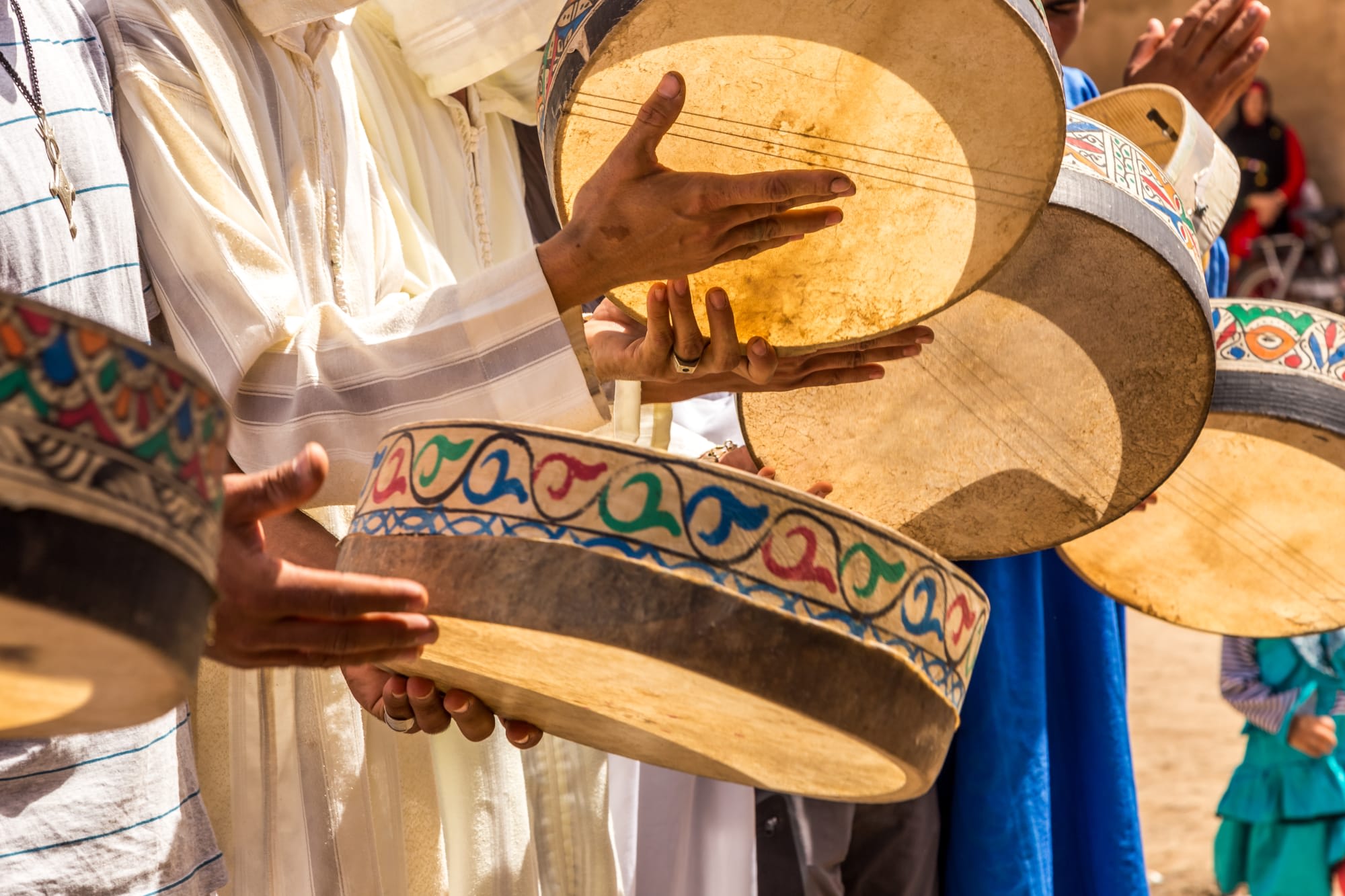 Südmarokko - Atlas & Wüste ab Marrakesch: Marokko Merzouga Musiker