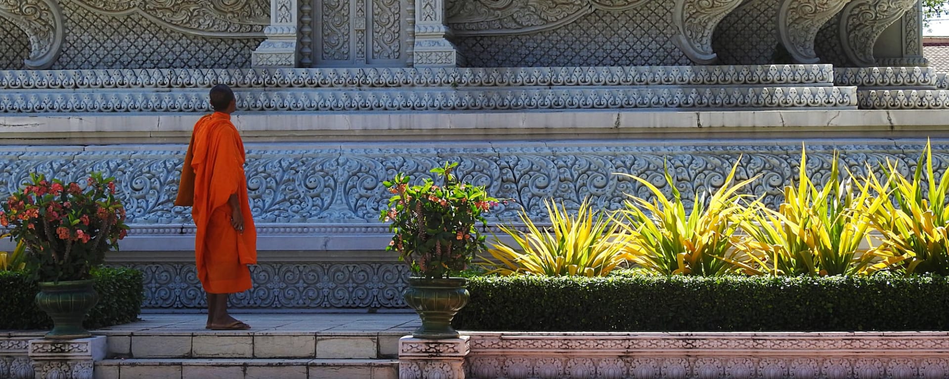 Höhepunkte Kambodschas ab Phnom Penh: Kambodscha Phnom Penh Silberpagode 