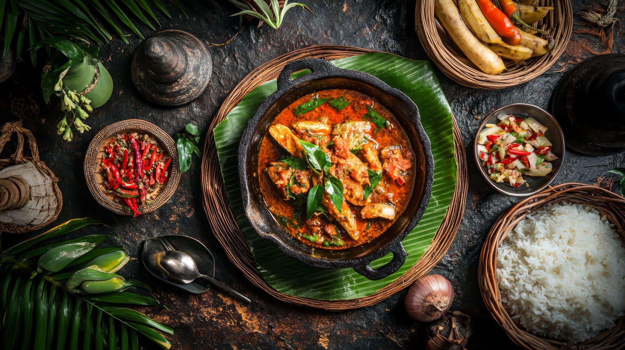 Höhepunkte Kambodschas ab Phnom Penh: Kambodscha Fisch Curry