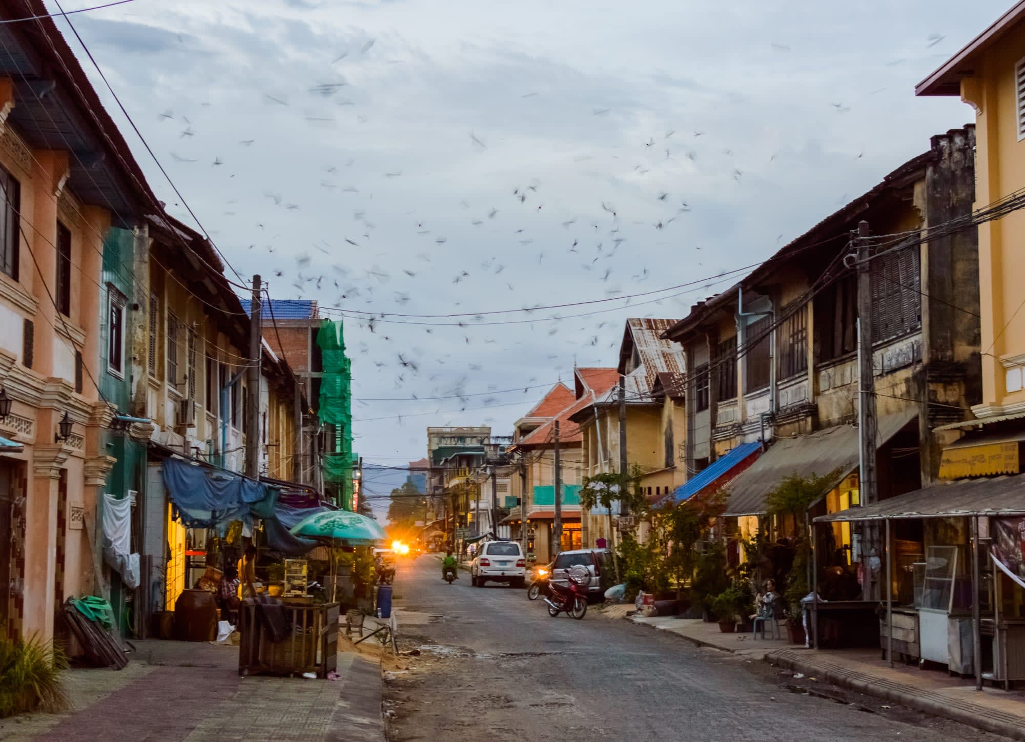 Höhepunkte Kambodschas ab Phnom Penh: Kambodscha Kampot Altstadt 