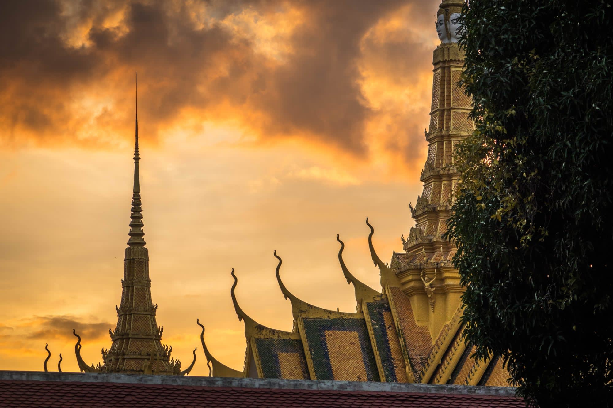 Höhepunkte Kambodschas ab Phnom Penh: Kambodscha Phnom Penh Tempel