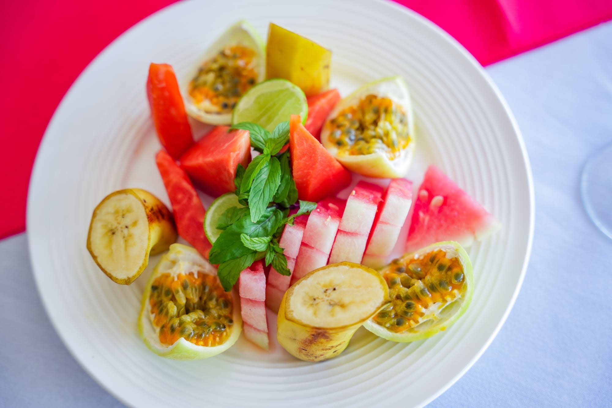 Inselhüpfen Praslin, La Digue & Mahé: Seychellen Frische Früchte