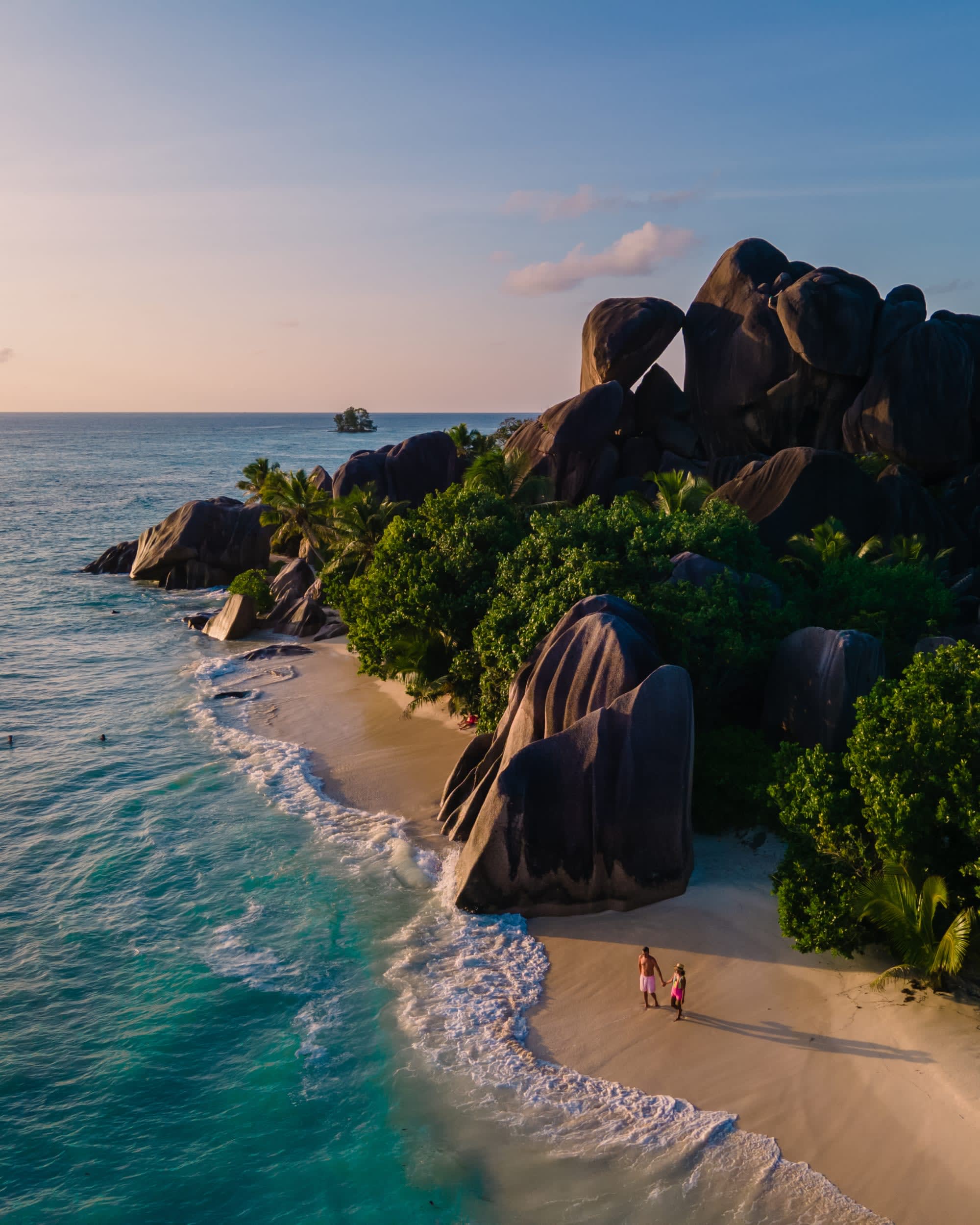 Islandhopping im Garten Eden (4 days/3 nights) ab Praslin: Seychellen La Digue Anse Source d'Argent 