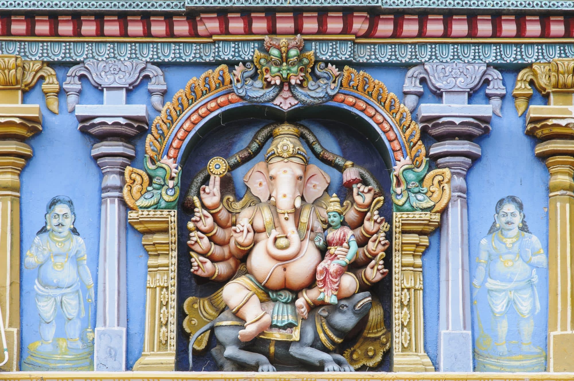 Küstenflair und Tempel ab Tamil Nadu | Koromandelküste | Chennai: Indien Tamil Nadu Ganesha