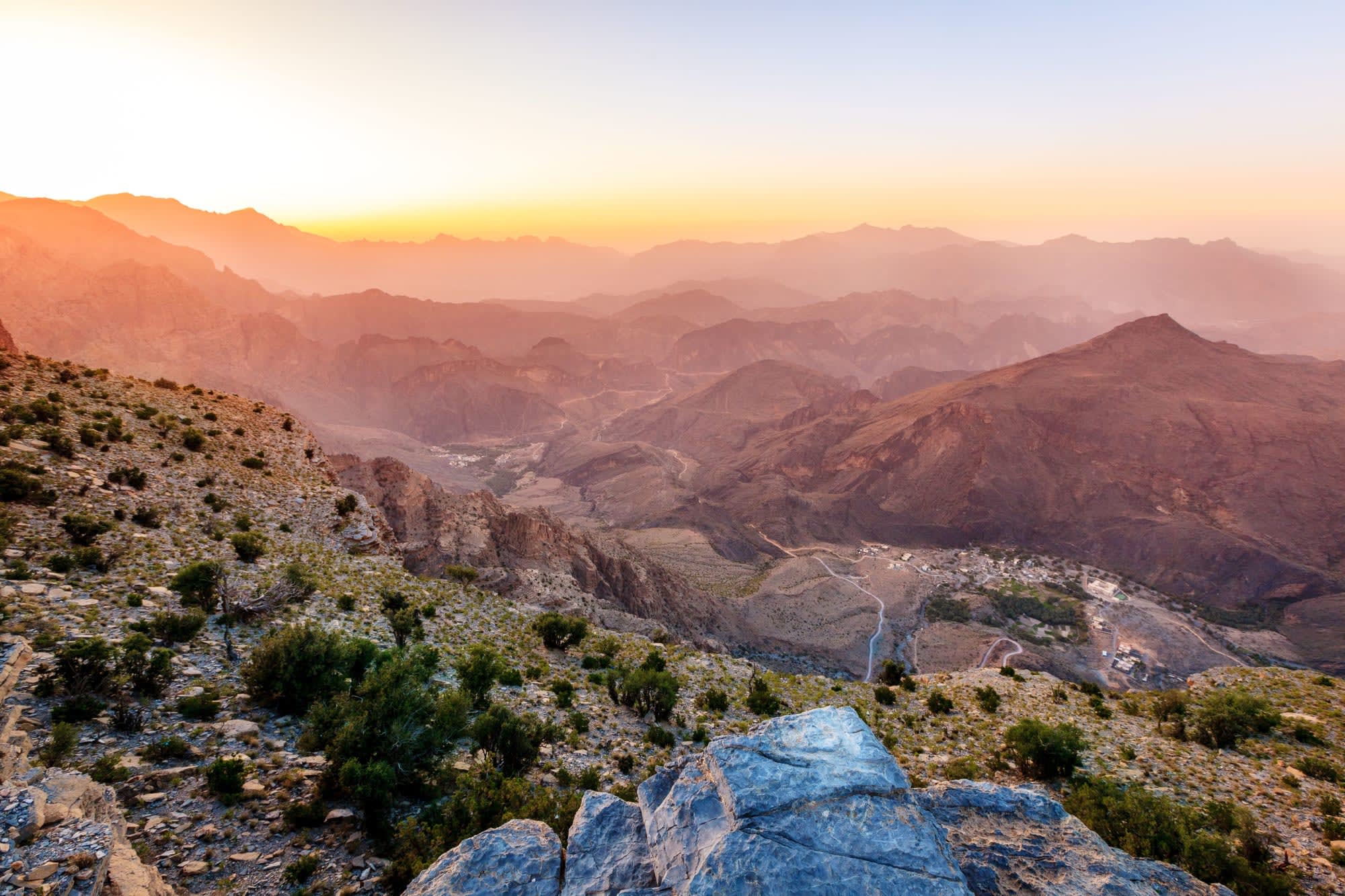 Oman für Genießer ab Muscat: Oman Hajjar Gebirge