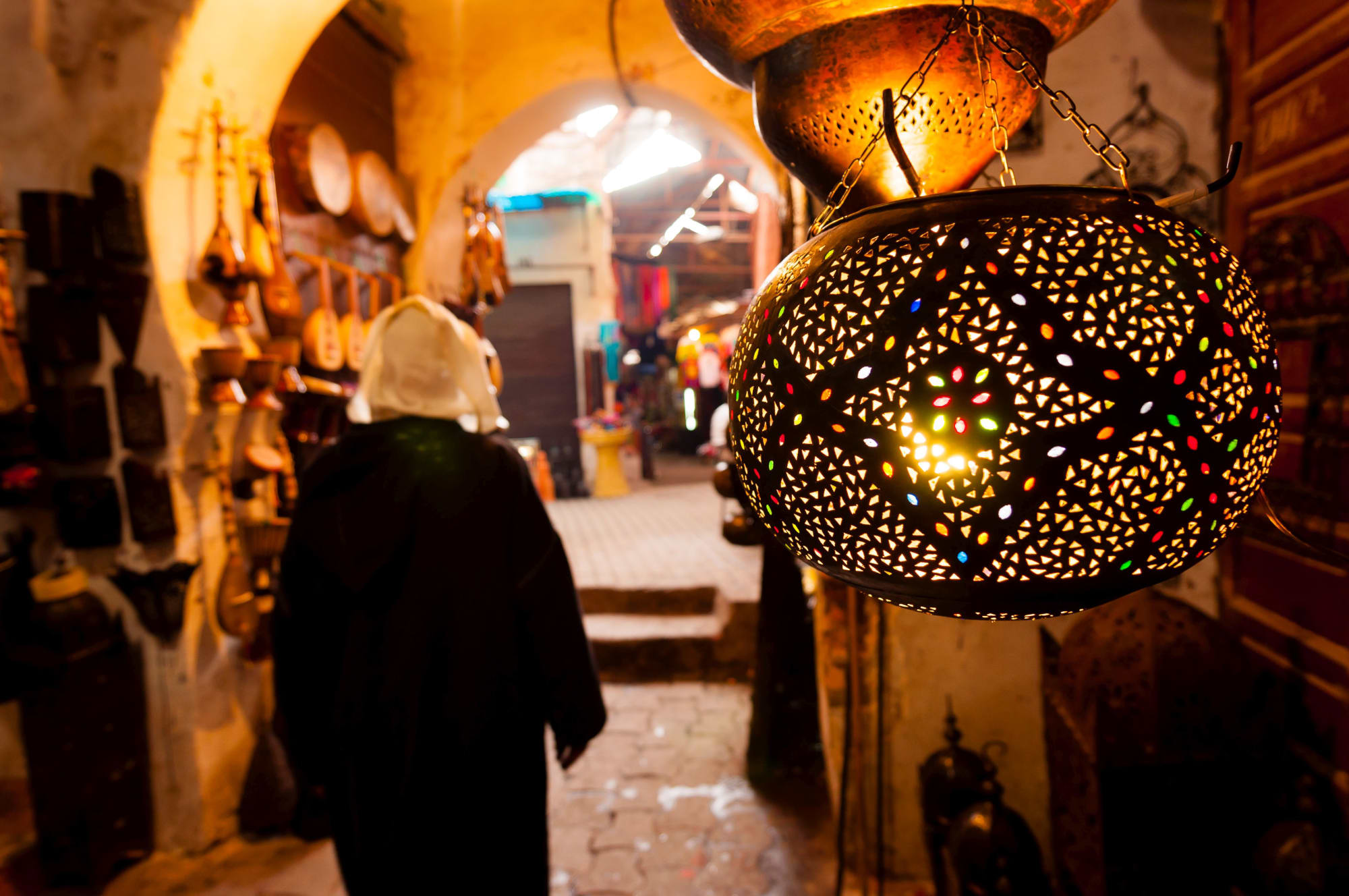 Marokko für Genießer: Die Glanzlichter des Königreichs ab Casablanca: Marokko Marrakesch Souk