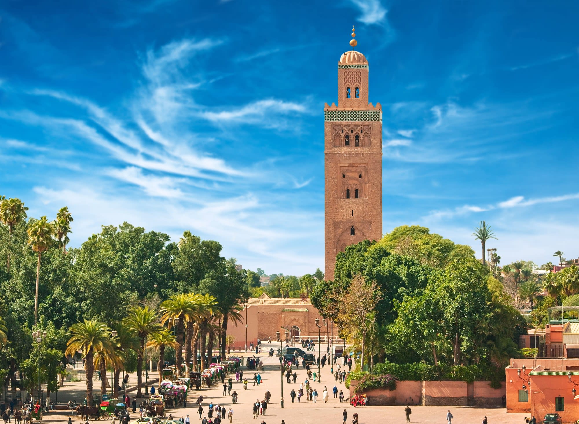 Marokko für Genießer: Die Glanzlichter des Königreichs ab Casablanca: Marokko Marrakesch Koutoubia