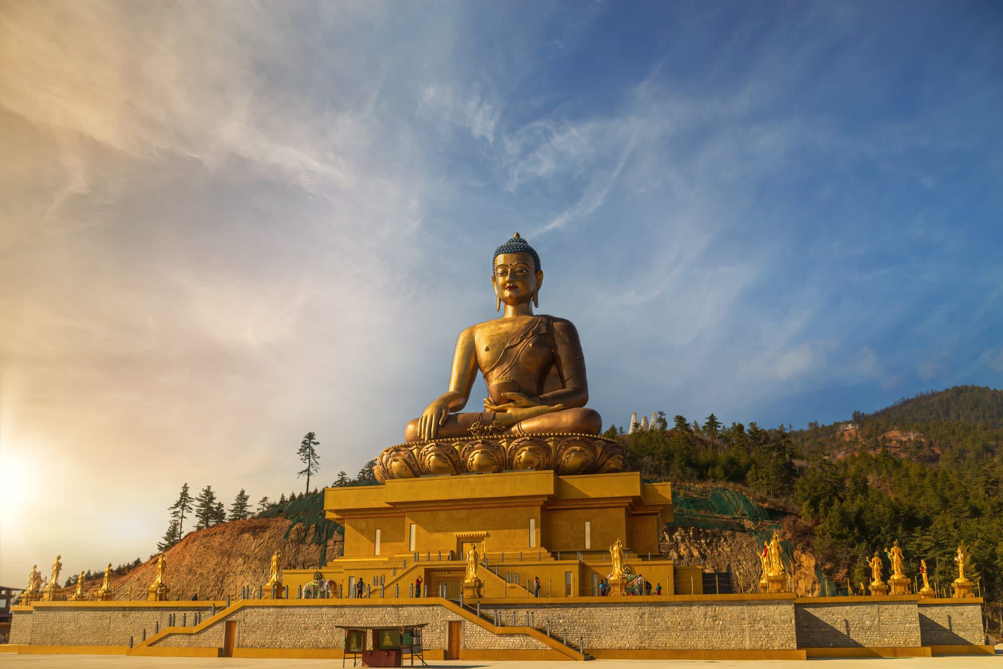 Bhutan Aktiv ab Paro: Bhutan Thimphu Dordenma Statue