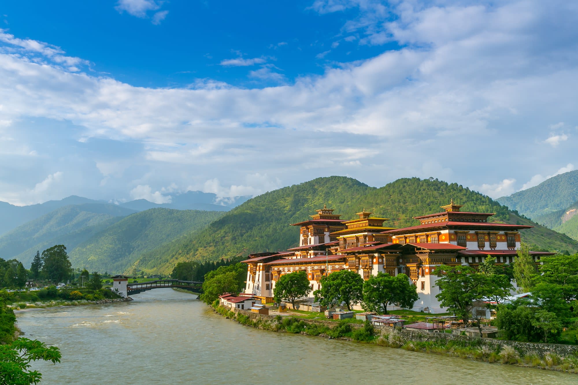 Klassisches Bhutan ab Paro: Bhutan Punakha Dzong