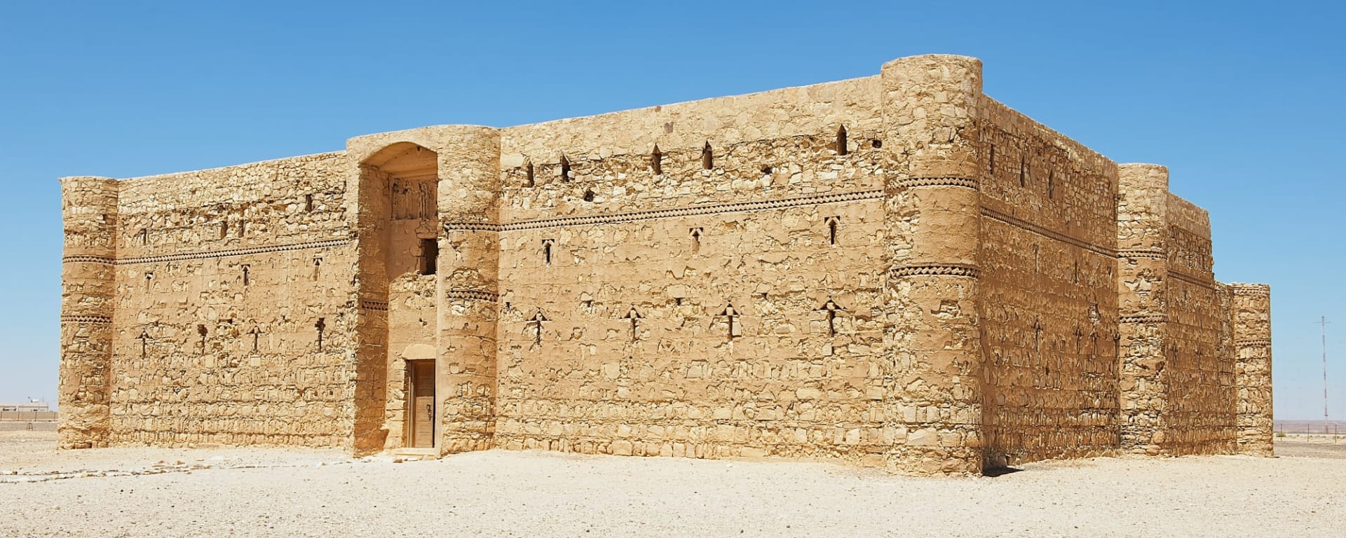Höhepunkte Jordaniens ab Amman: Jordanien Wüstenschloss Qasr Kharana
