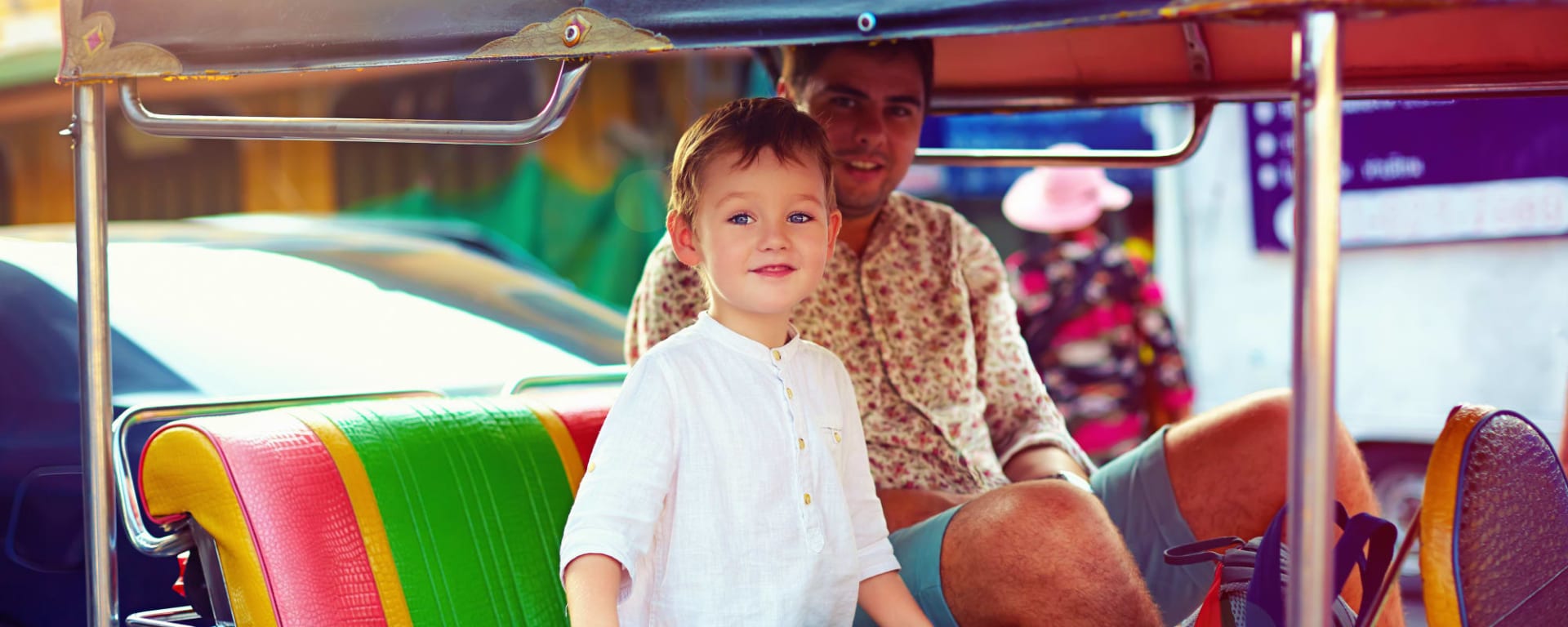 Familienabenteuer Thailand ab Bangkok: Thailand Bangkok Tuk Tuk Fahrt
