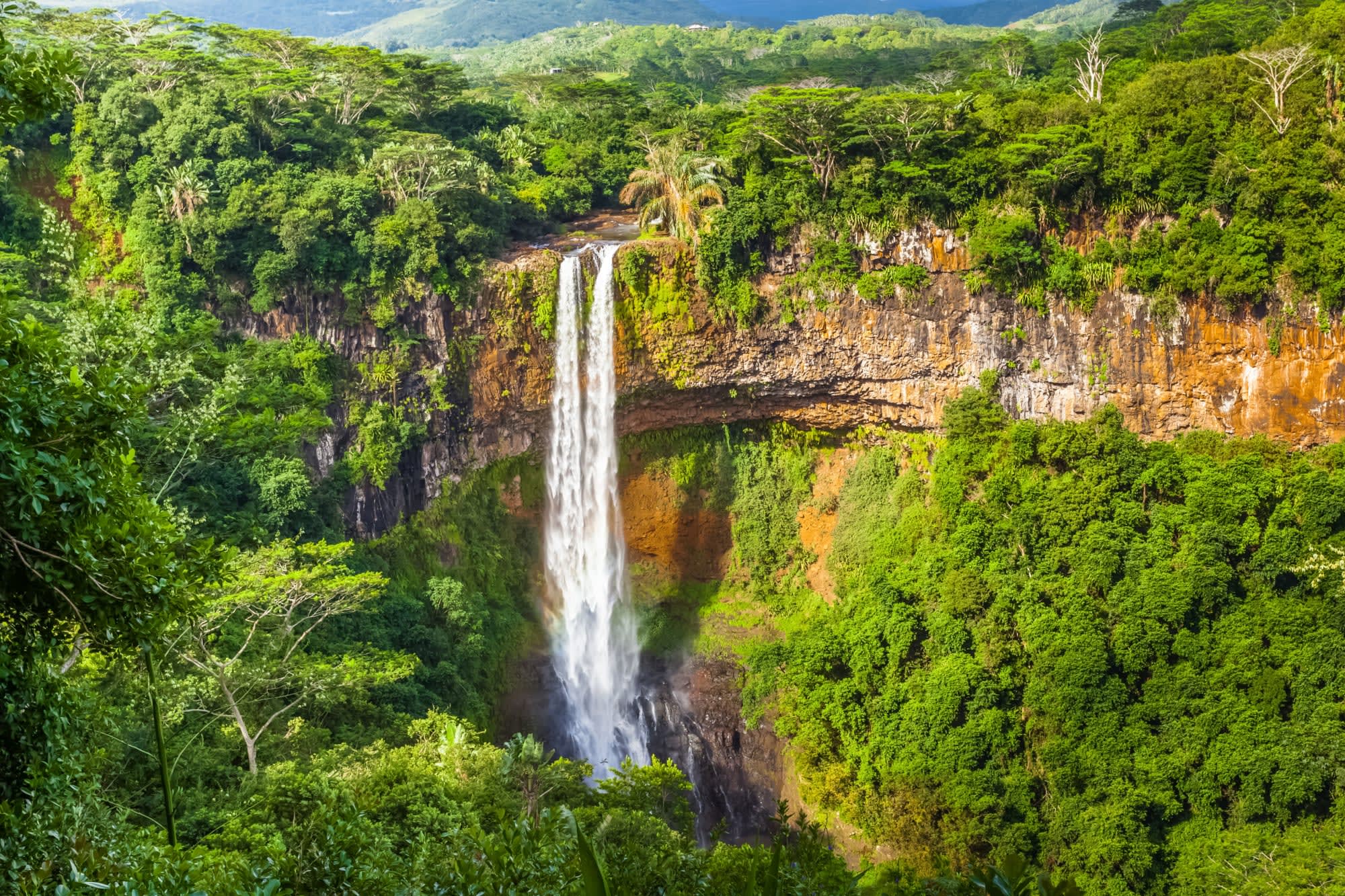 Mauritius entdecken ab Süd | Südwesten: Mauritius Chamarel Wasserfall