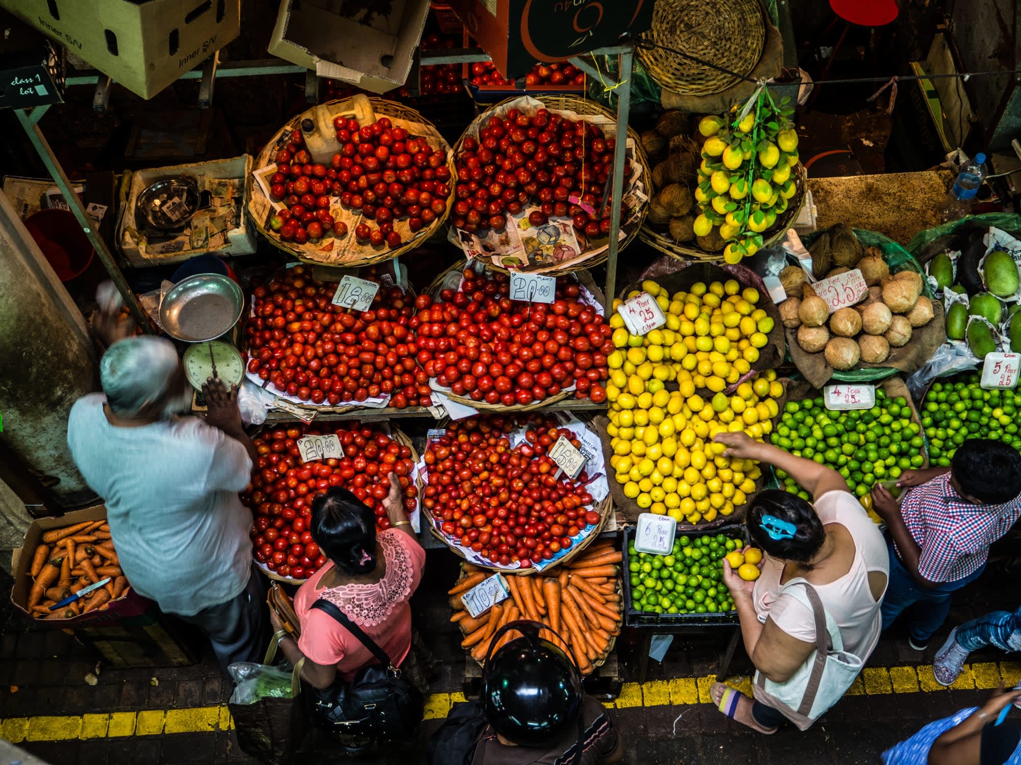 Mauritius entdecken ab Süd | Südwesten: Mauritius Port Louis Markt