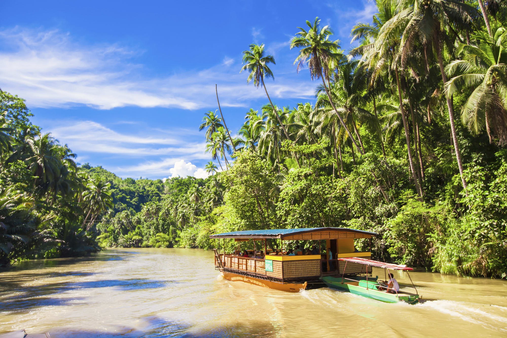 Naturschönheiten Bohols: Philippinen Bohol Loboc River