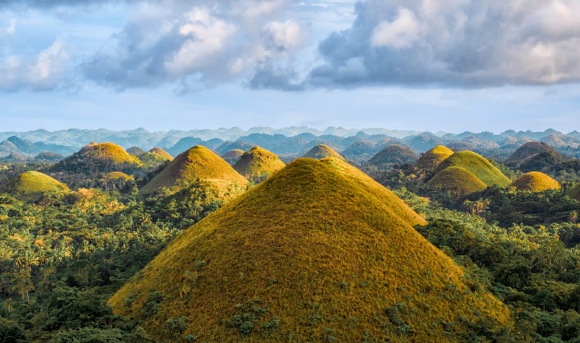 Naturschönheiten Bohols: Philippinen Bohol Chocolate Hills